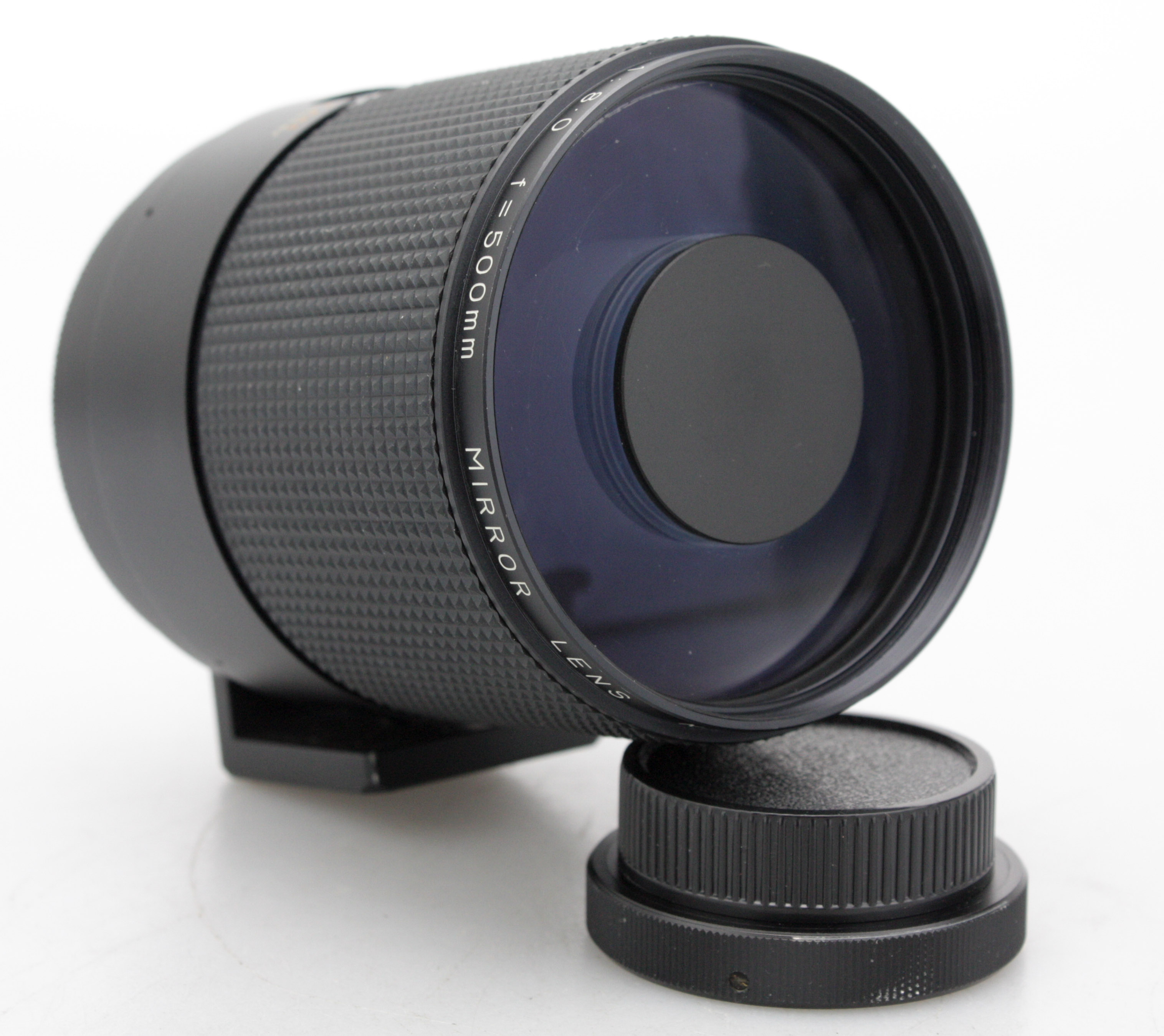 Clean 500mm f/8 Mirror Lens, Case & Caps M42 42mm Screw Mount