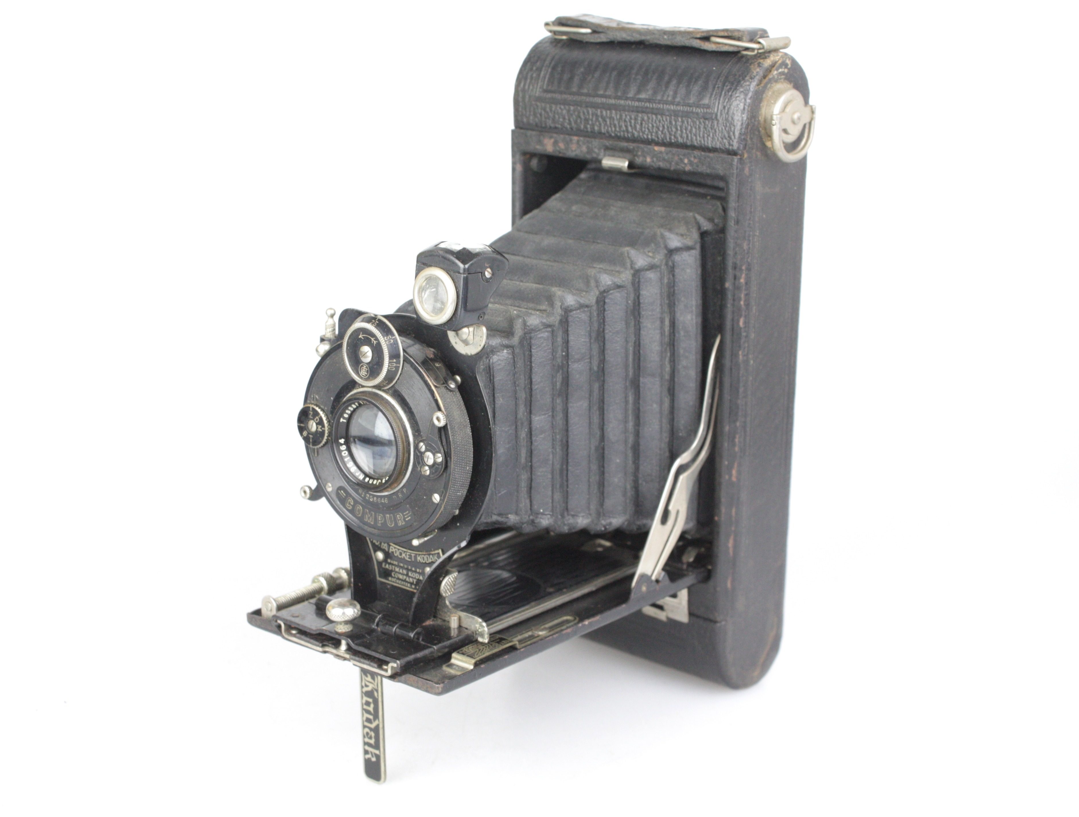 No.1A Pocket Kodak Special 1926-34 116 film 13cm f/6.3 Zeiss Tessar + 120-116 Adapters