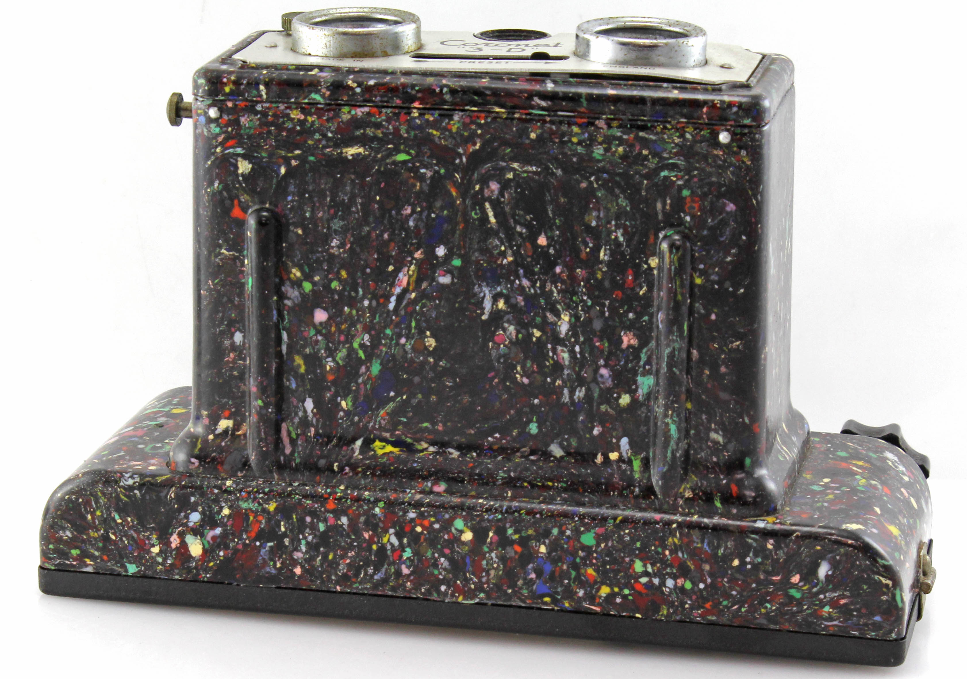 Bakelite Coronet 3-D Stereo (type 27), 127 Roll Film Camera - 1 Roll Included - Image 8