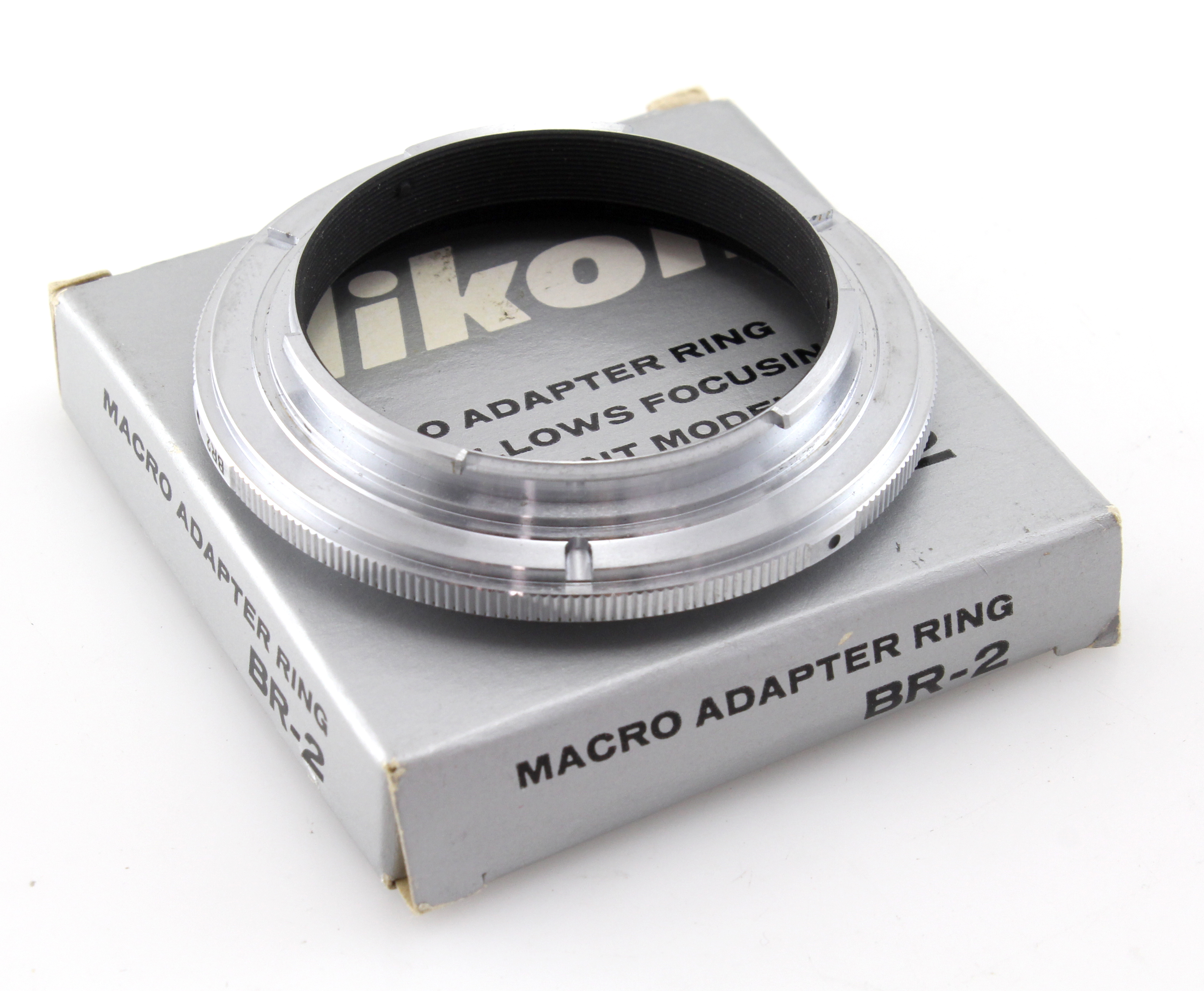 Nikon BR-2 Macro adapter ring for bellows focusing Model 2 with box - Image 3
