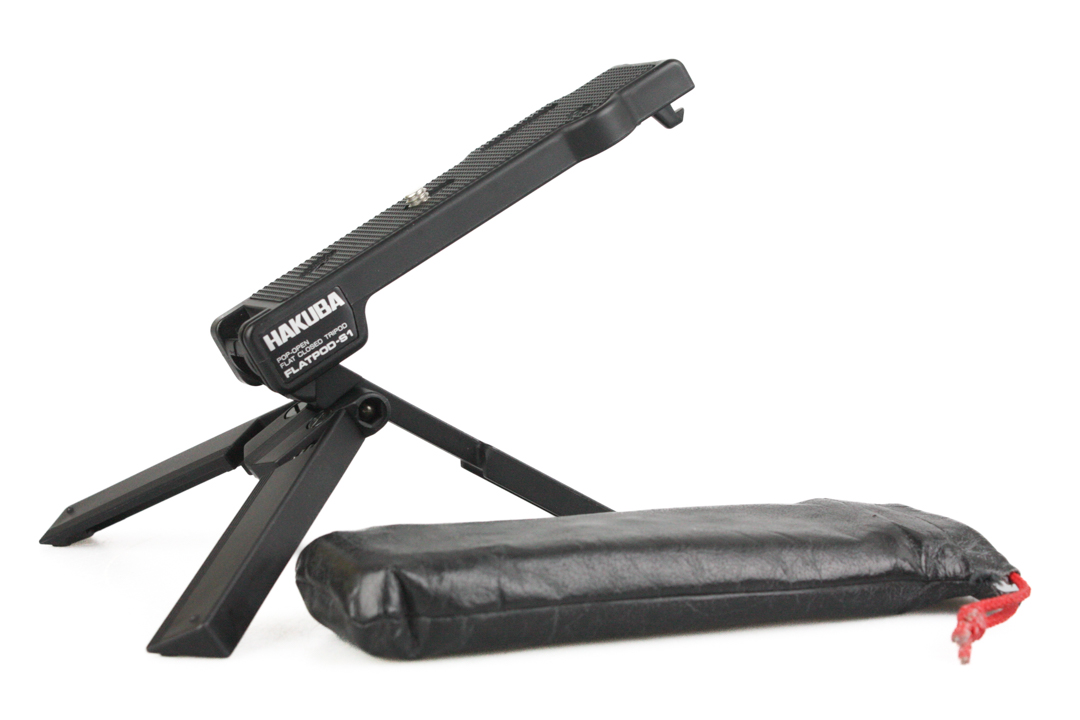 Hakuba Flatpod-S1 - Mini foldable Tripod circa 1980's