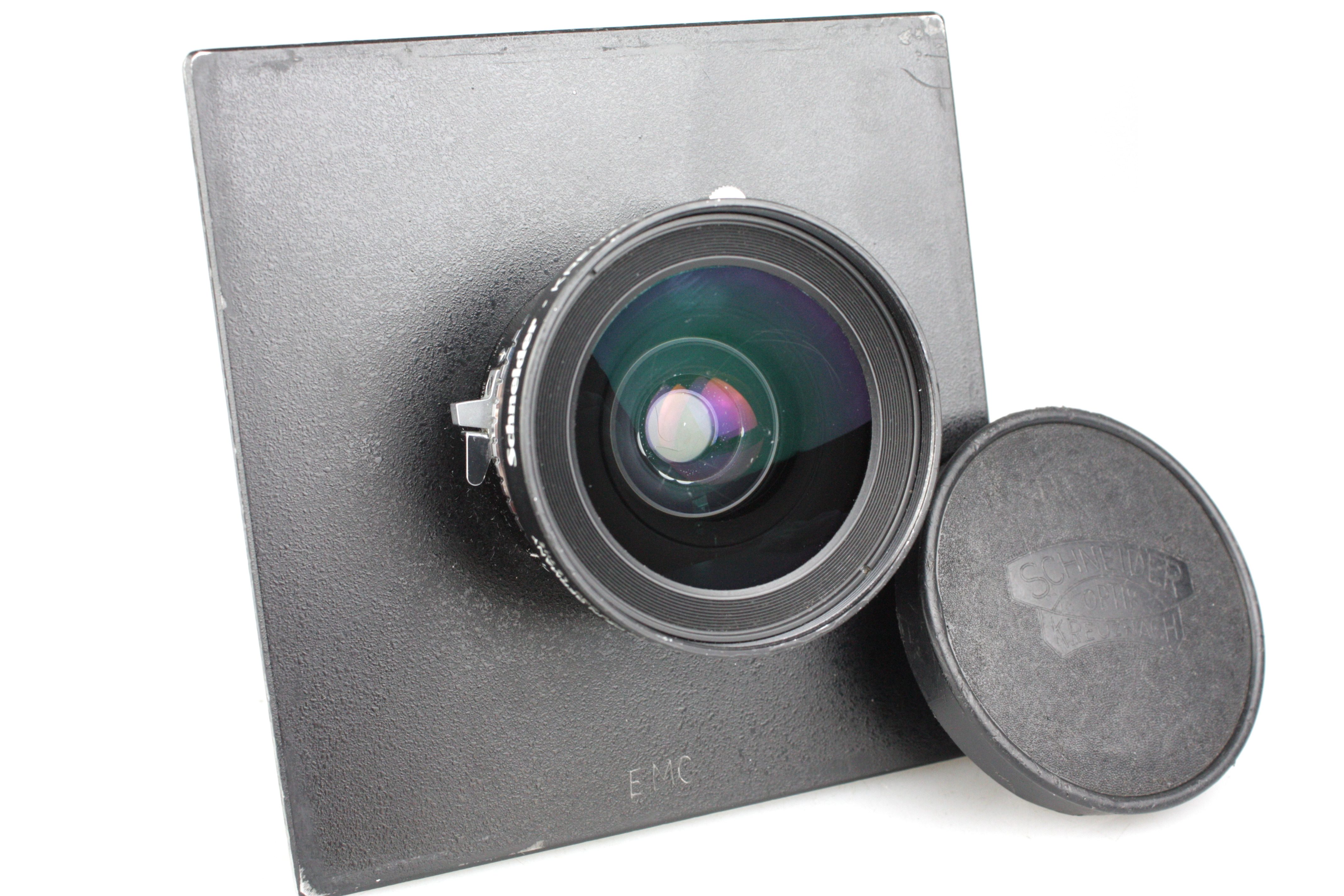 Schneider Super-Angulon 90mm f/8 Multicoating Lens, with Sinar Lens Board - Serviced