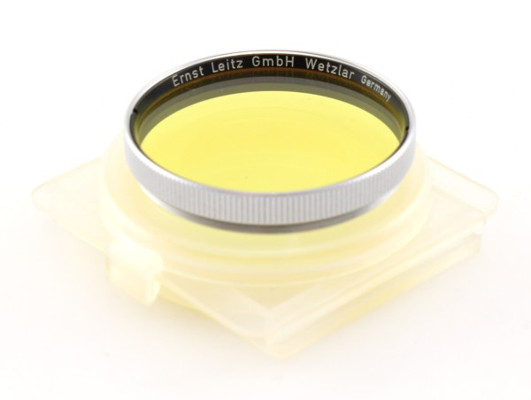 Leitz Leica summarit 1 E41 yellow filter - cased - excellent condition