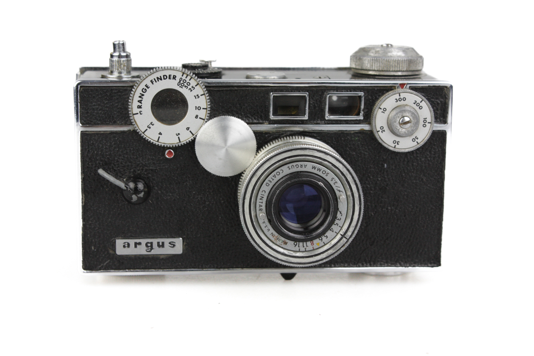 Angus Camera Argus C3 35mm Rangefinder Camera, with 50mm f3.5 Cintar Lens – The Real ...