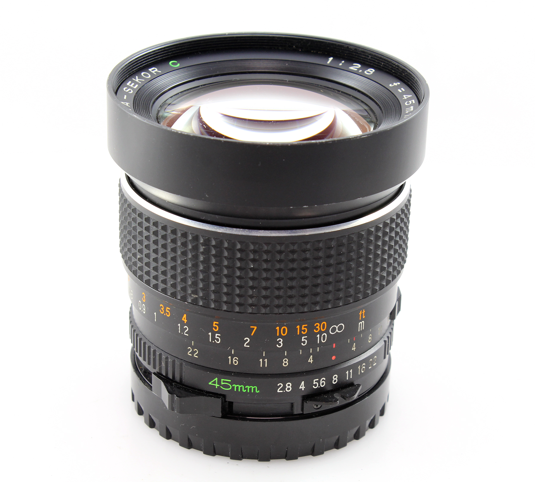 Mamiya-Sekor 45mm f2.8 Wide Angle Lens for Mamiya 645 Cameras - poor optics