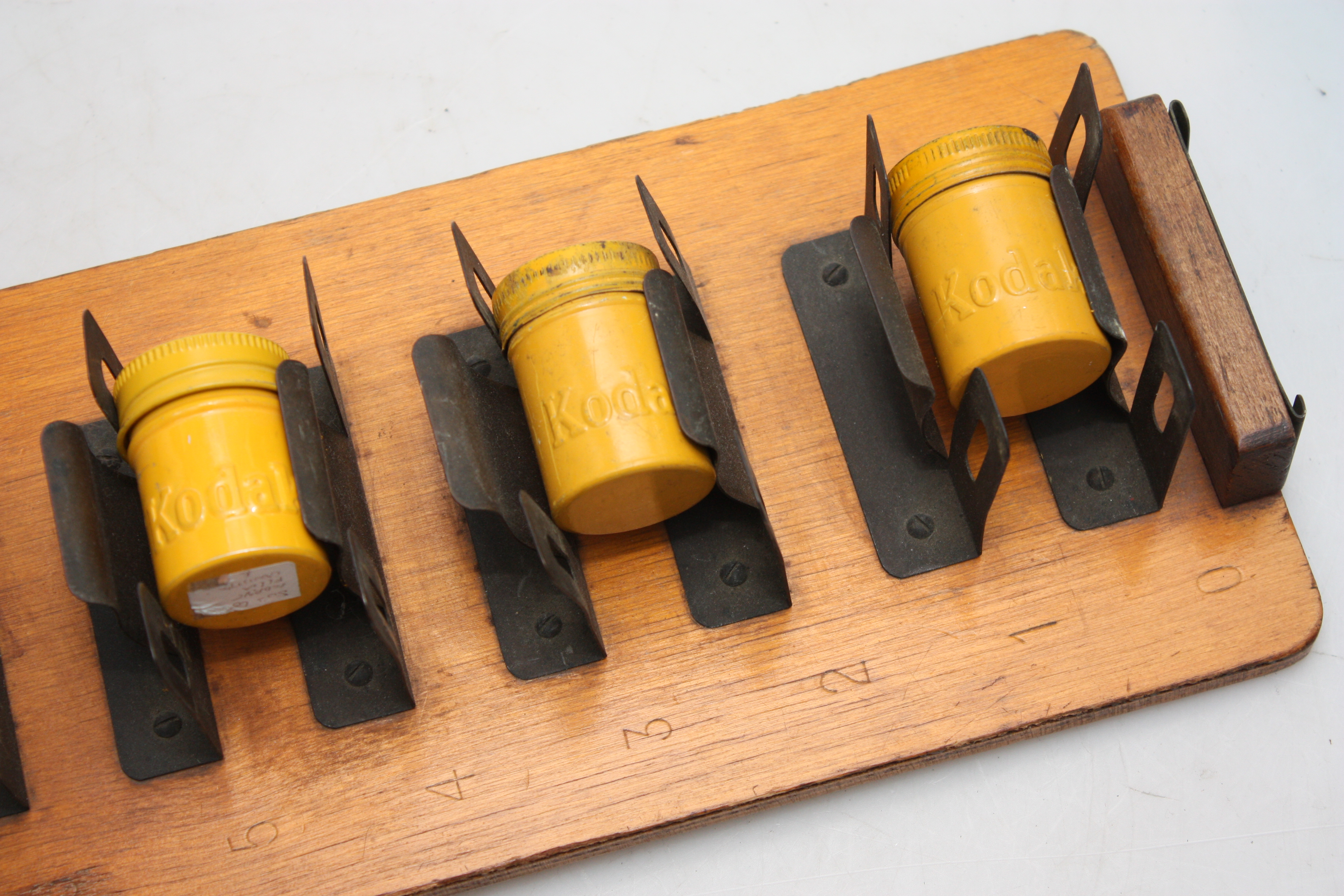 Kodak Wooden Film Storage Rack. Vintage Retail Display / Storage Item - Image 5
