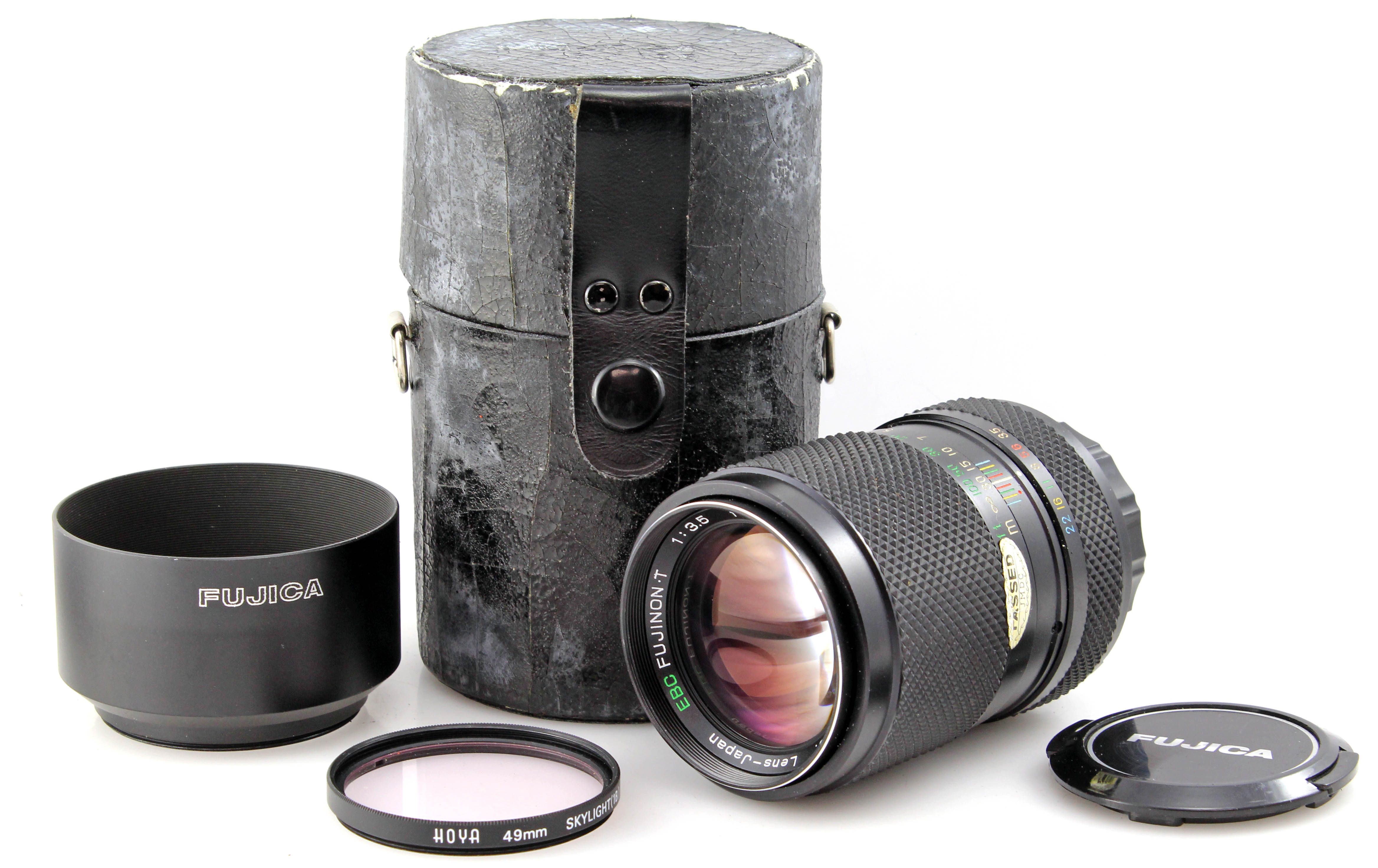 Fuji 135mm f3.5 EBC Fujinon-T Telephoto Lens – M42 Screw Mount fit
