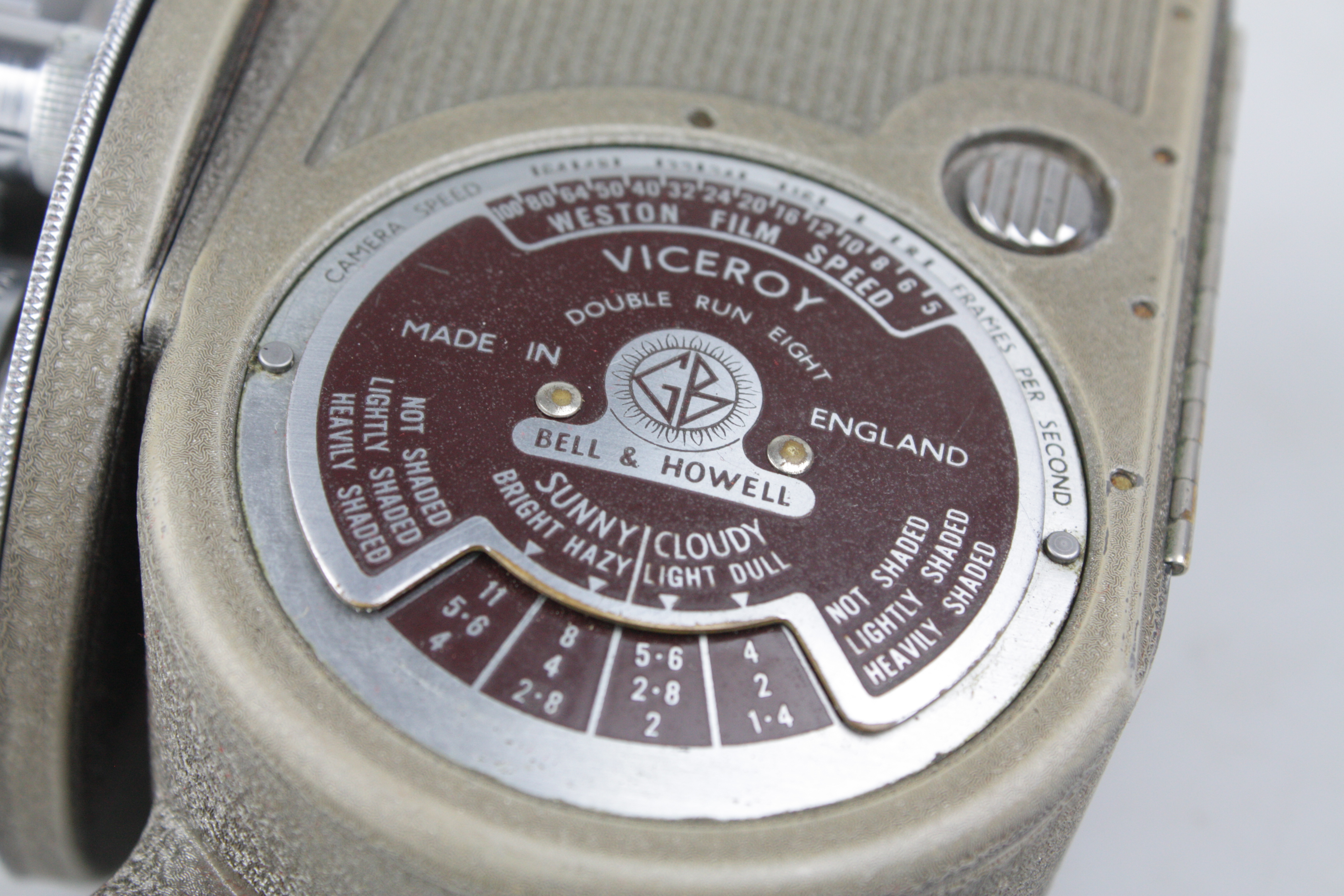 Bell & Howell Viceroy 8mm ciné Camera Taylor Hobson Taytal 1/2" & 6.5mm f1.7 Telekinic 2" f3.5 - Image 2