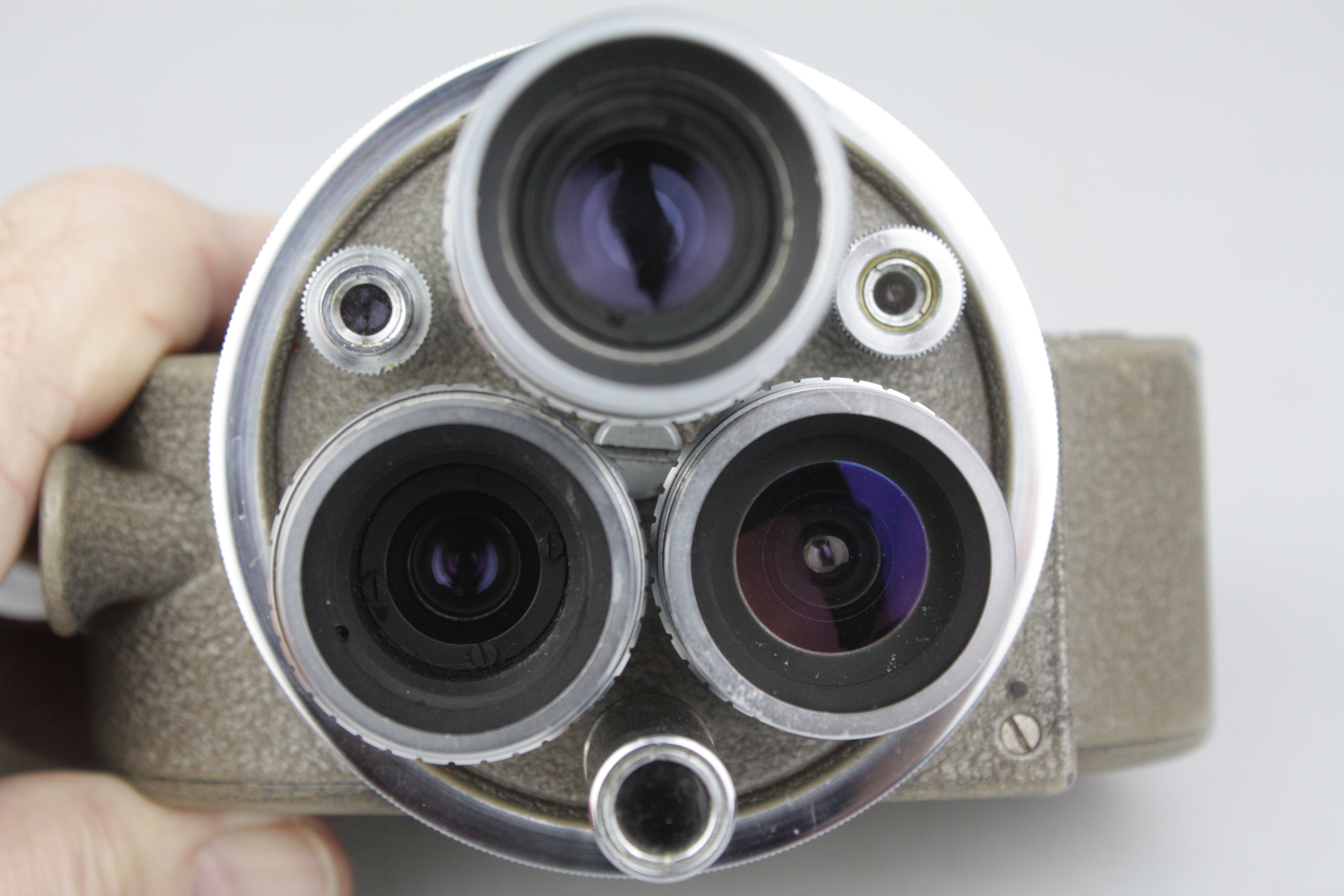 Bell & Howell Viceroy 8mm ciné Camera Taylor Hobson Taytal 1/2" & 6.5mm f1.7 Telekinic 2" f3.5 - Image 7