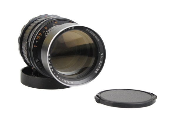 Mamiya-Sekor 250mm f/4.5  Tele Lens for Mamiya RB67 Medium Format Cameras