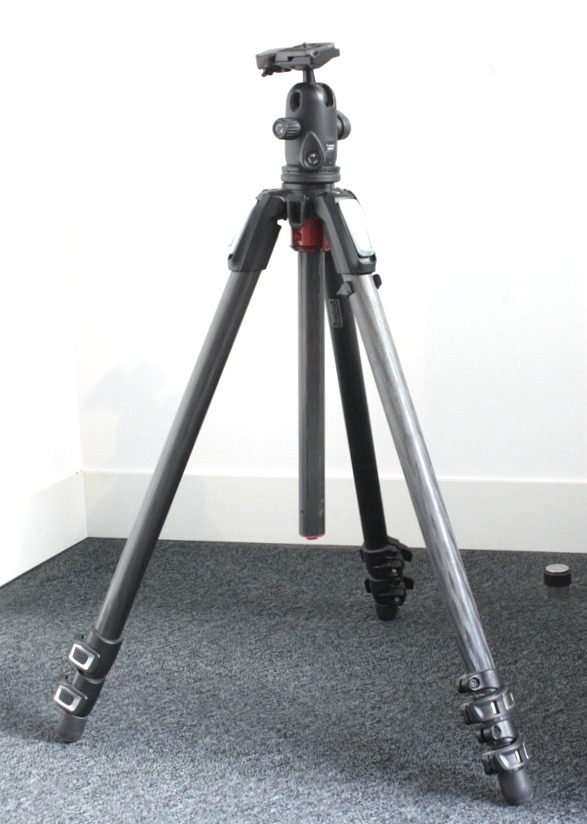 Manfrotto MT055 XPRO3 Carbon Fibre Professional Tripod legs with 498 RC2 Ball Head