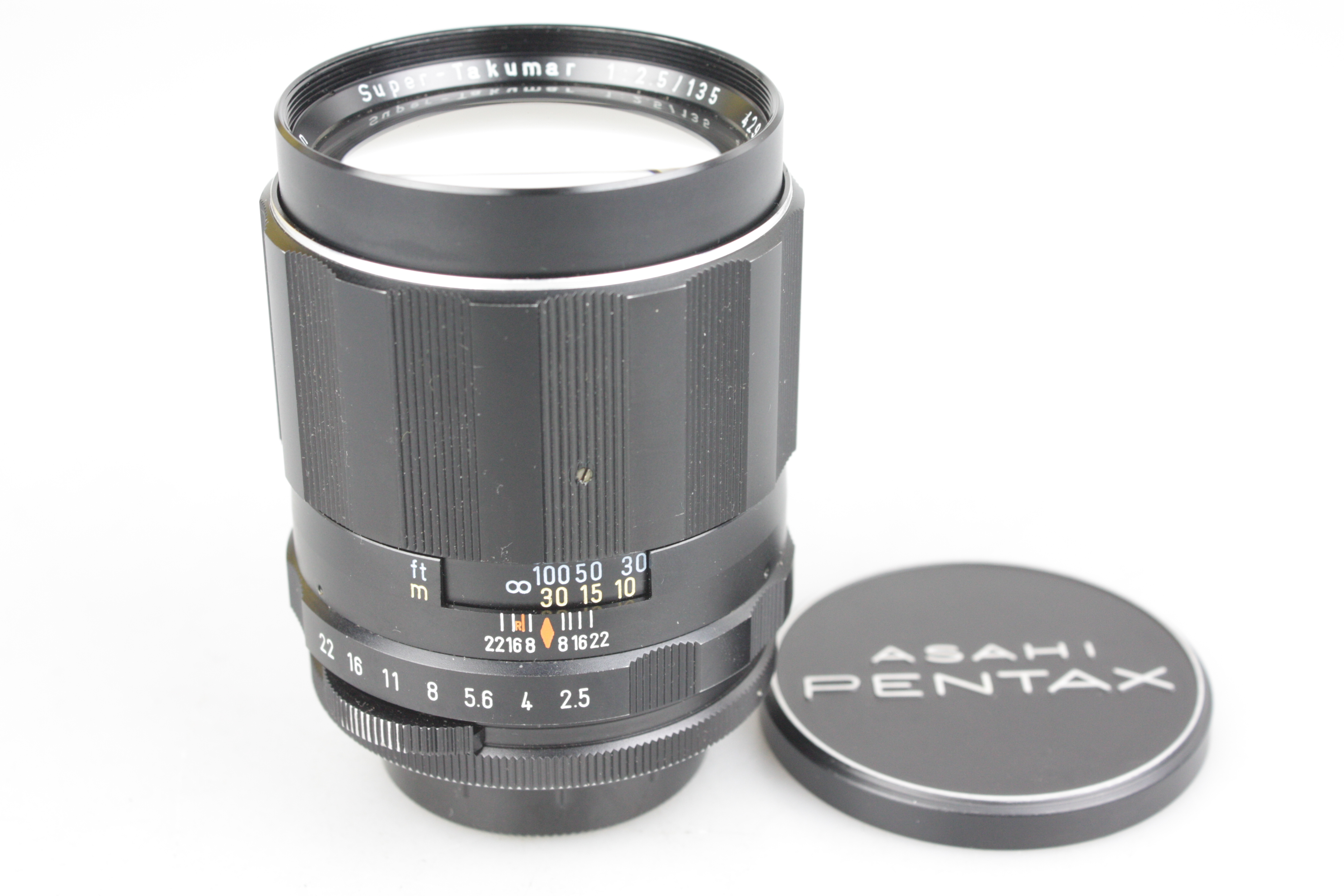 Super-Takumar Pentax K 135mm f/2.5 lens +caps M42 42mm - Image 2