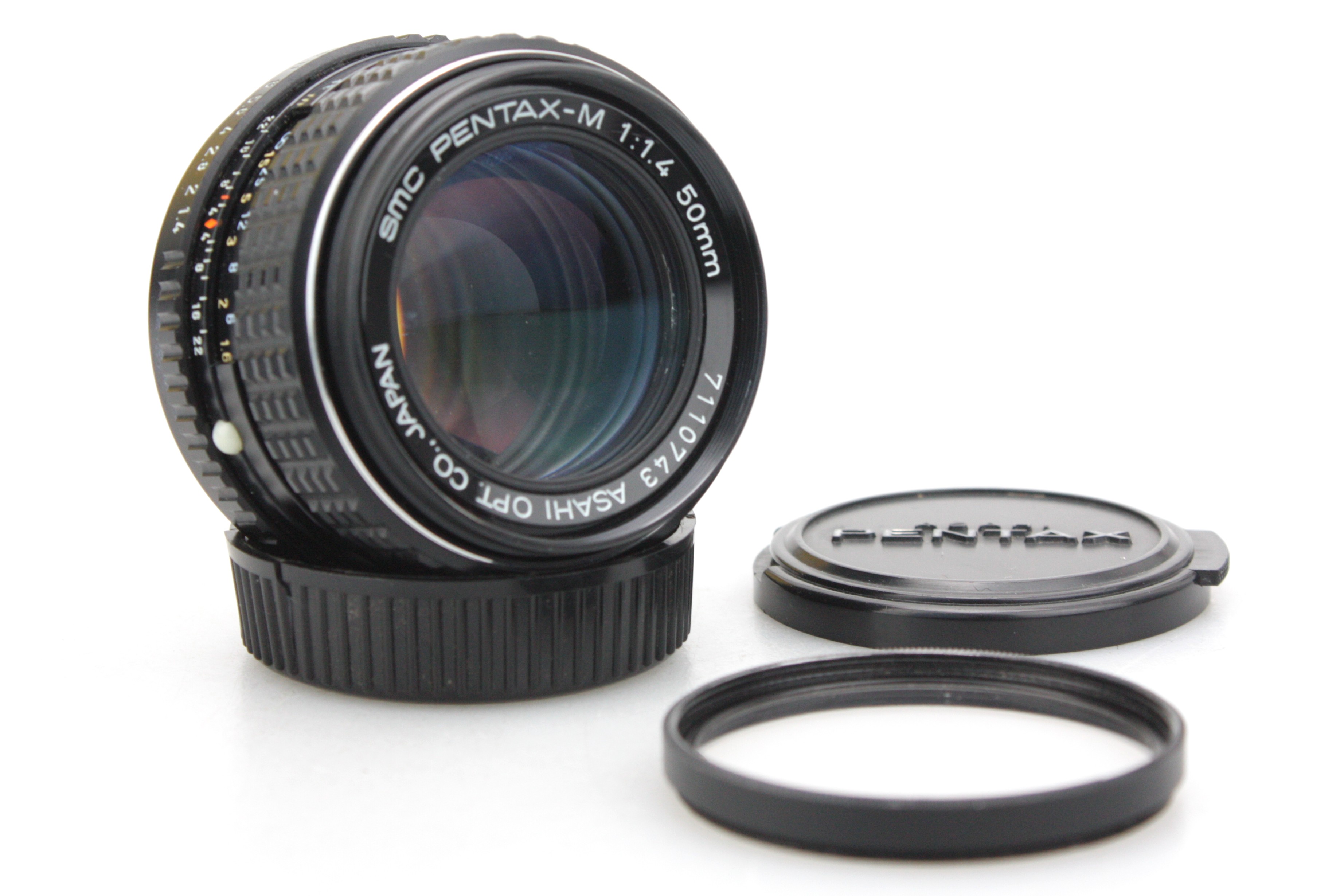 Objectif Pentax-M SMC 50 Mm F/1,4 (monture K) – Manuel, Excellent état