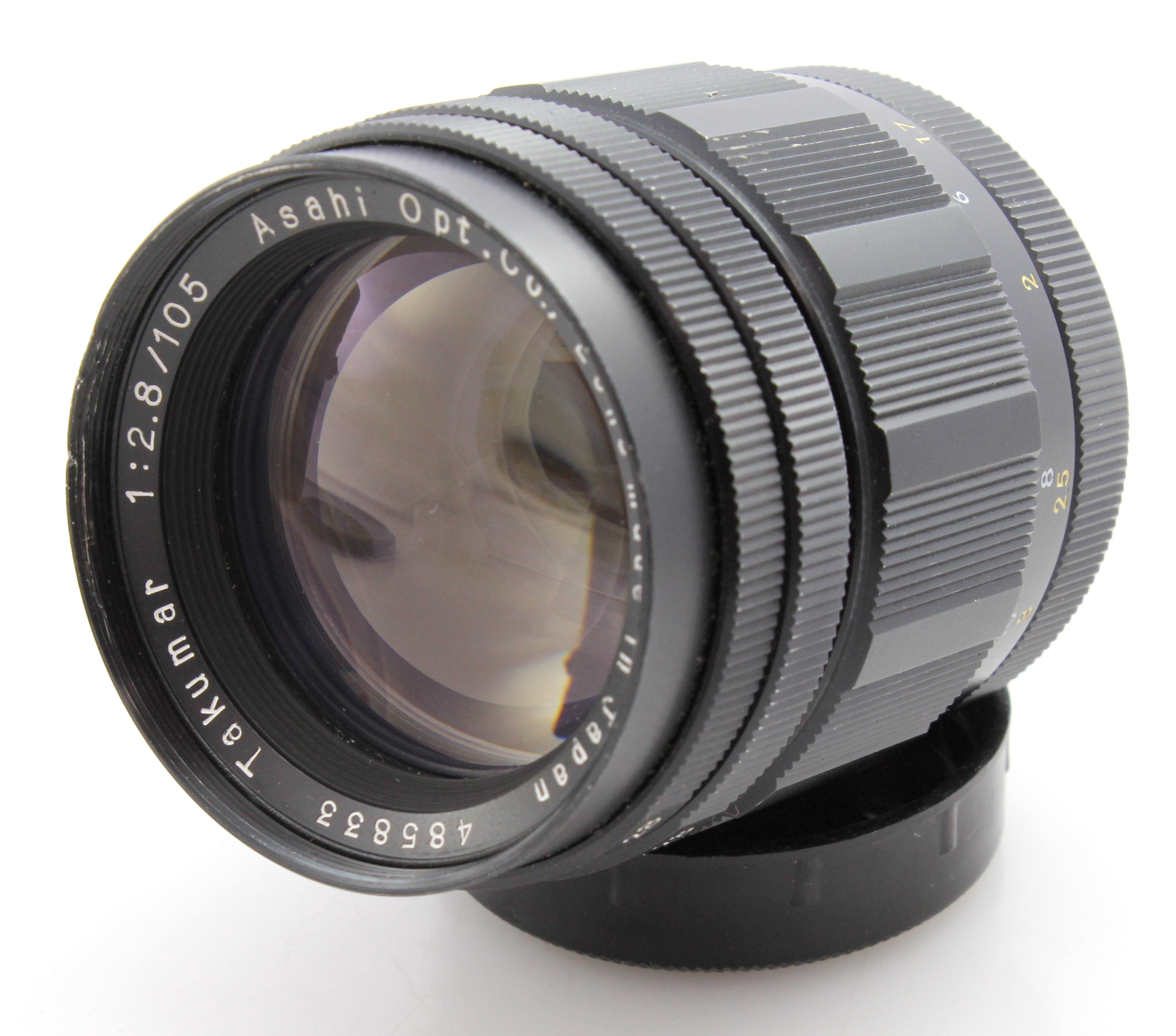 Early Asahi Pentax Takumar 105mm f2.8 Portrait Lens - preset - Pentax M42 screw fit - marked - Image 4