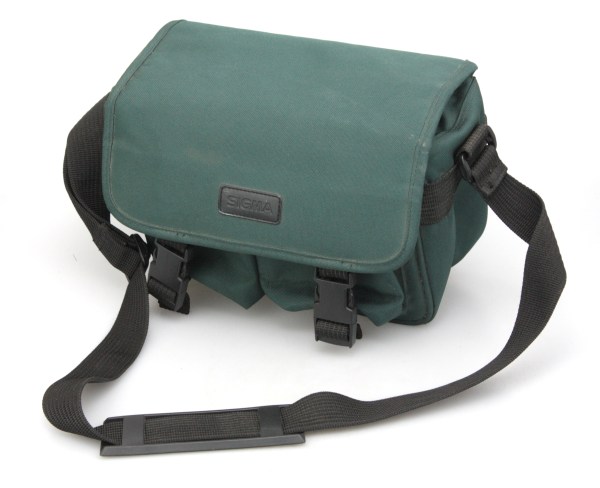 Sigma Shoulder Bag (Green/Black) with Strap