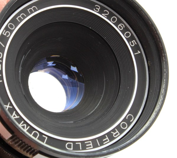 Corfield Lumax 50mm f2.8 Lens for Periflex / Leica L39 Screw Fit