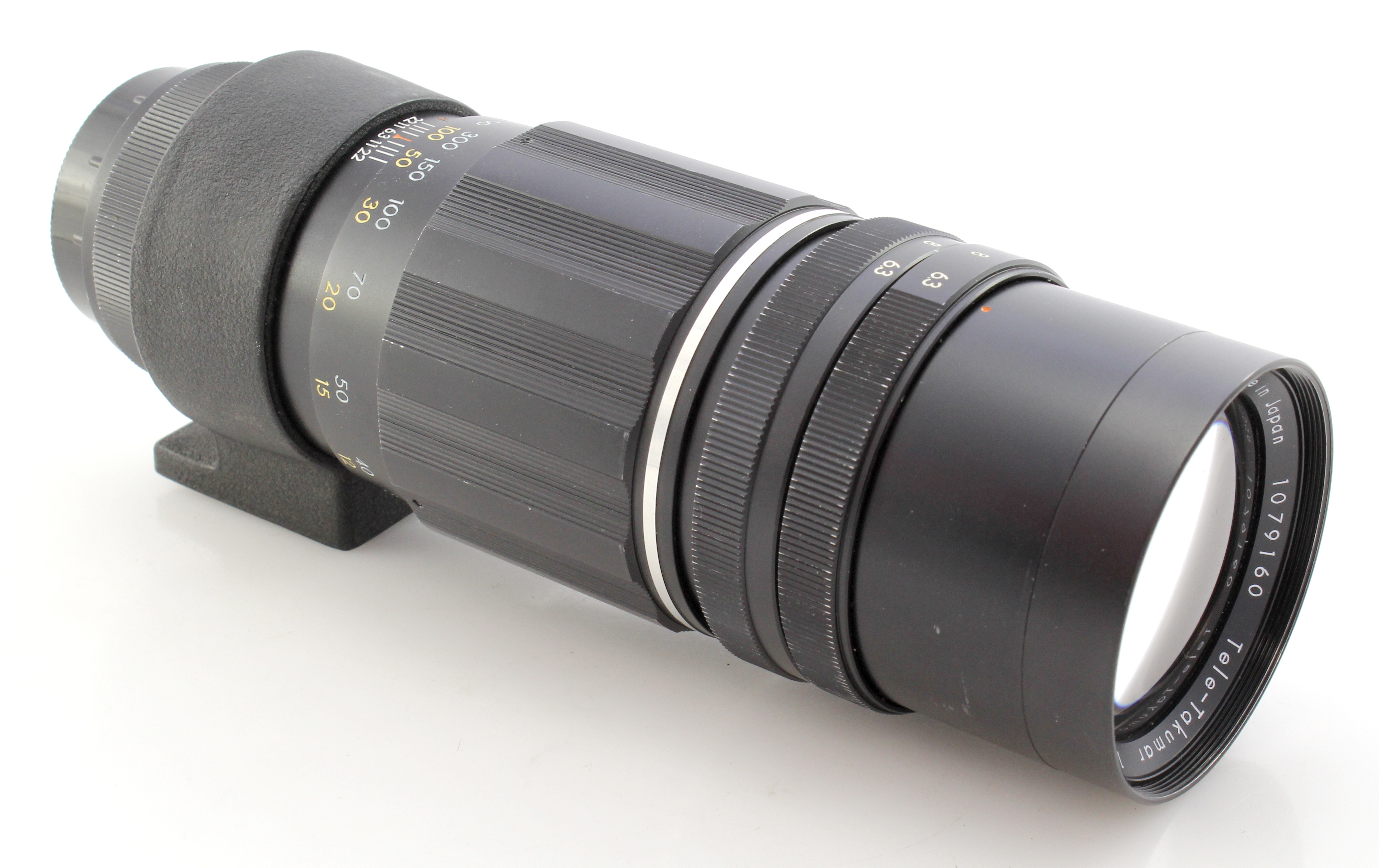 Asahi opt. co 300mm f6.3 Tele-Takumar Lens - Early tele photo Pentax M42 lens - Excellent condition - Image 3