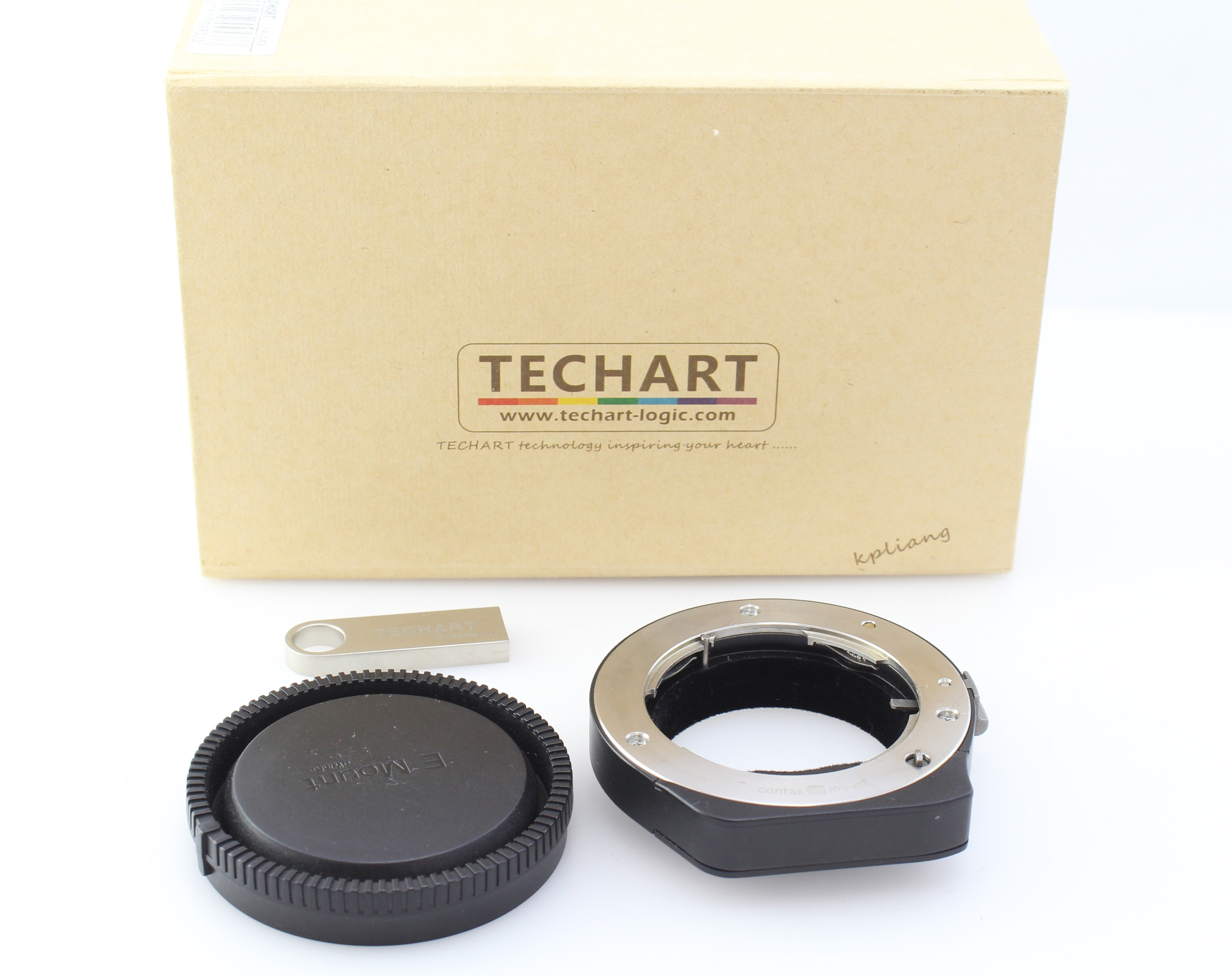 Techart TA-GA3 Contax G to Sony E Mount Adapter. Use Contax G Lenses on Sony