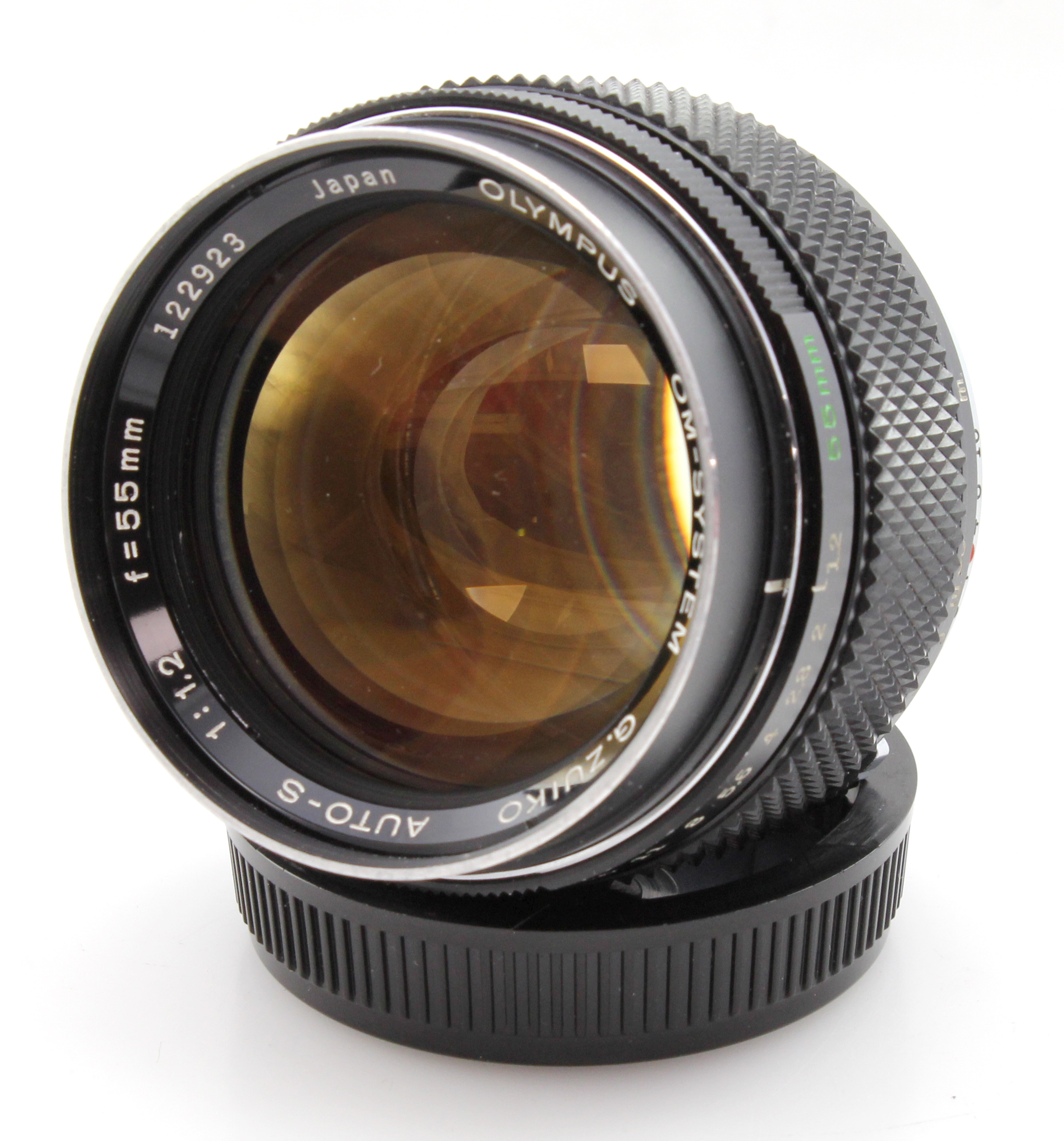 Zuiko Auto-S 55mm f1.2 fast Prime Lens - Olympus OM Mount - good condition - Image 5