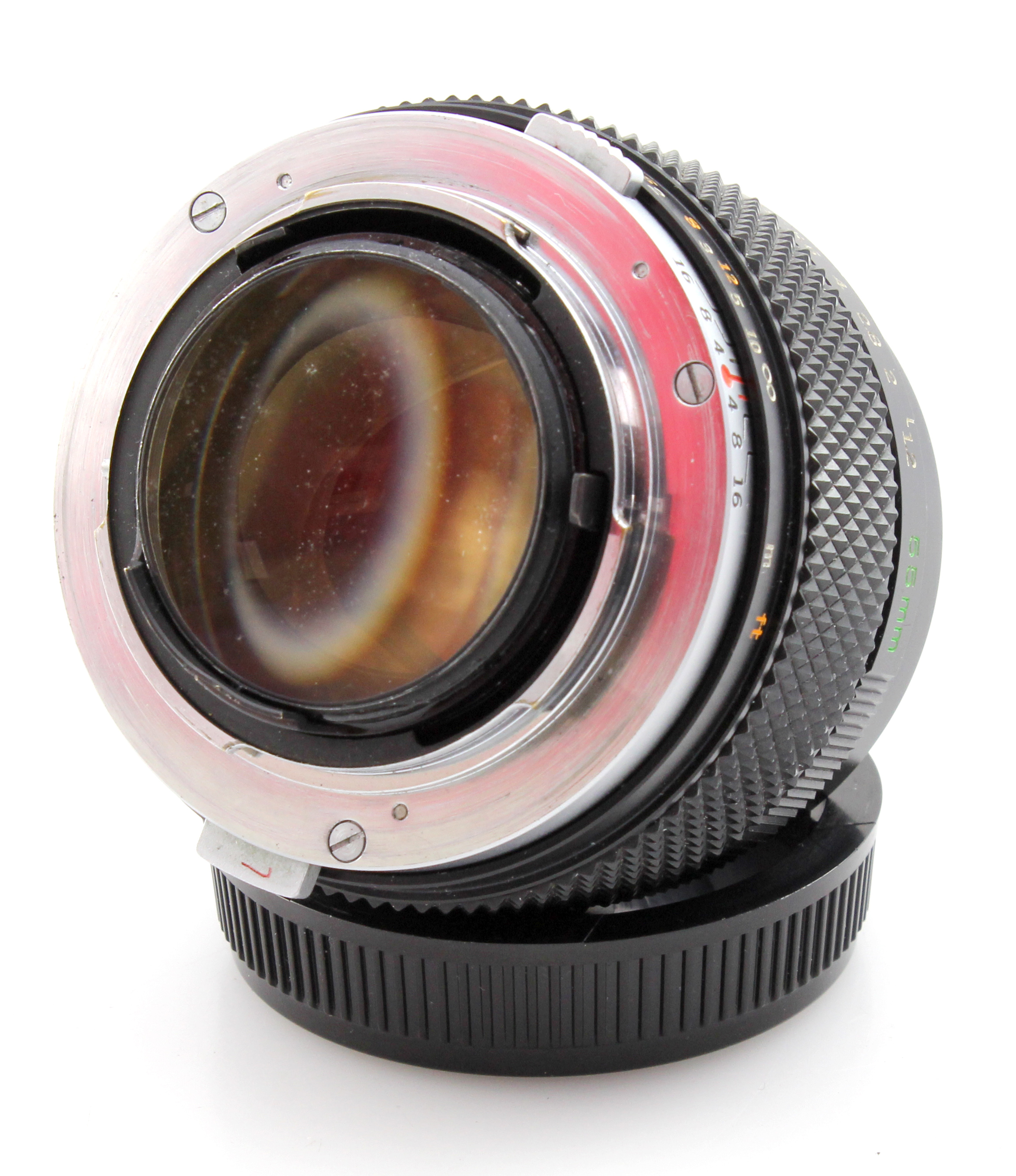 Zuiko Auto-S 55mm f1.2 fast Prime Lens - Olympus OM Mount - good condition - Image 6