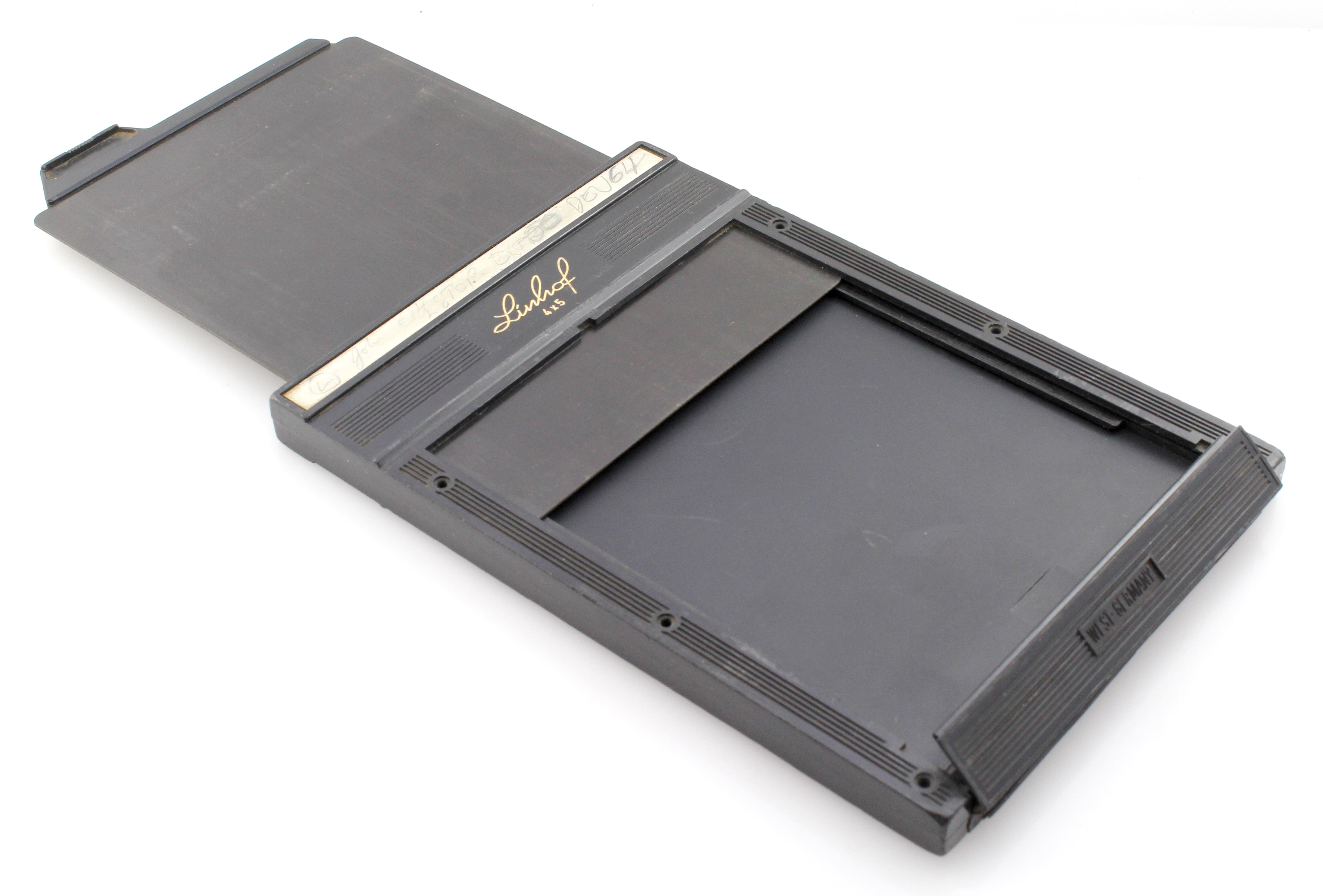 Linhof 4x5 / 5x4 Double Dark Slides x Two - Large Format Film Holder - good condition - Image 4