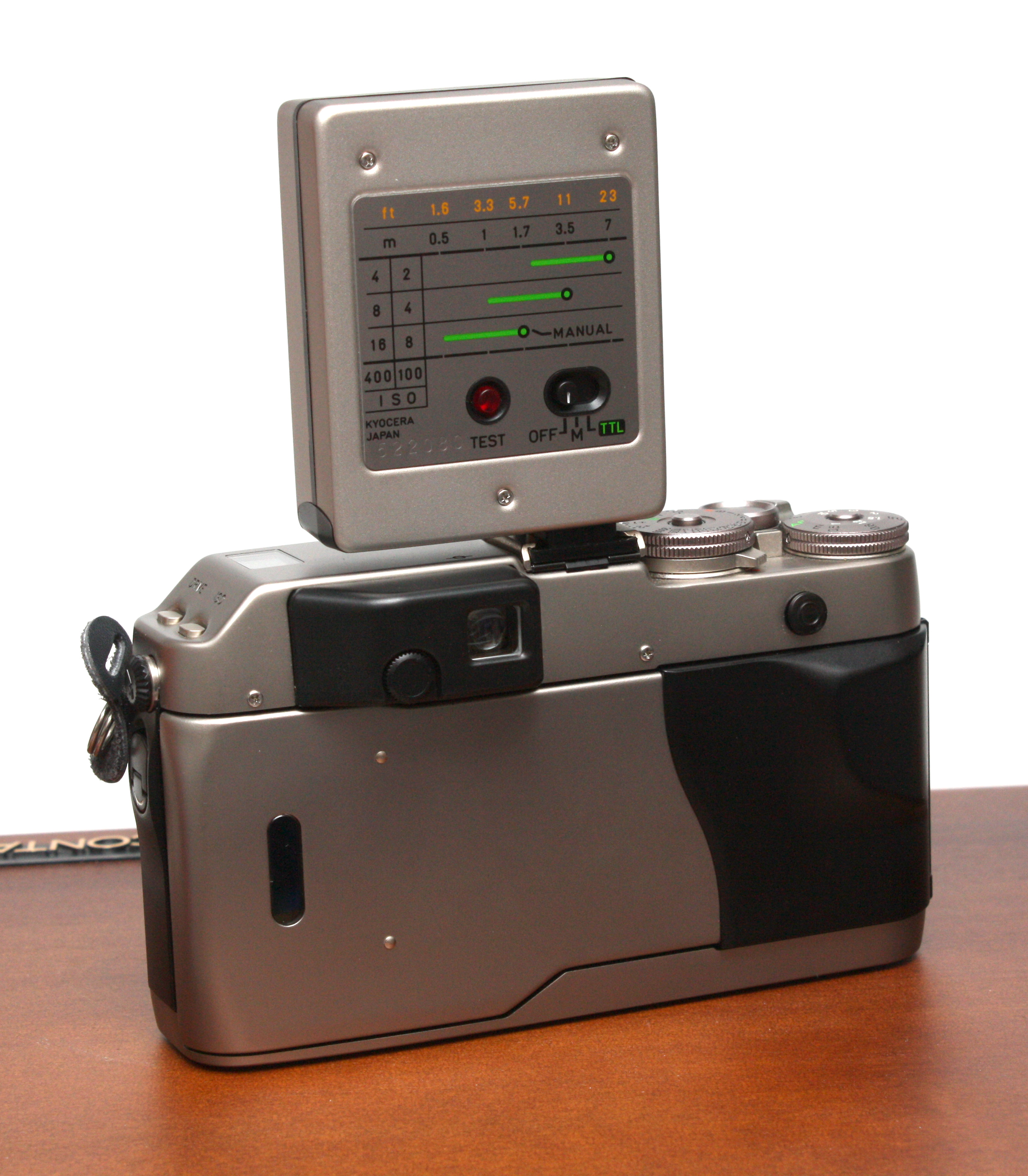 Contax G1 20th anniversary complete boxed set – green label, 3