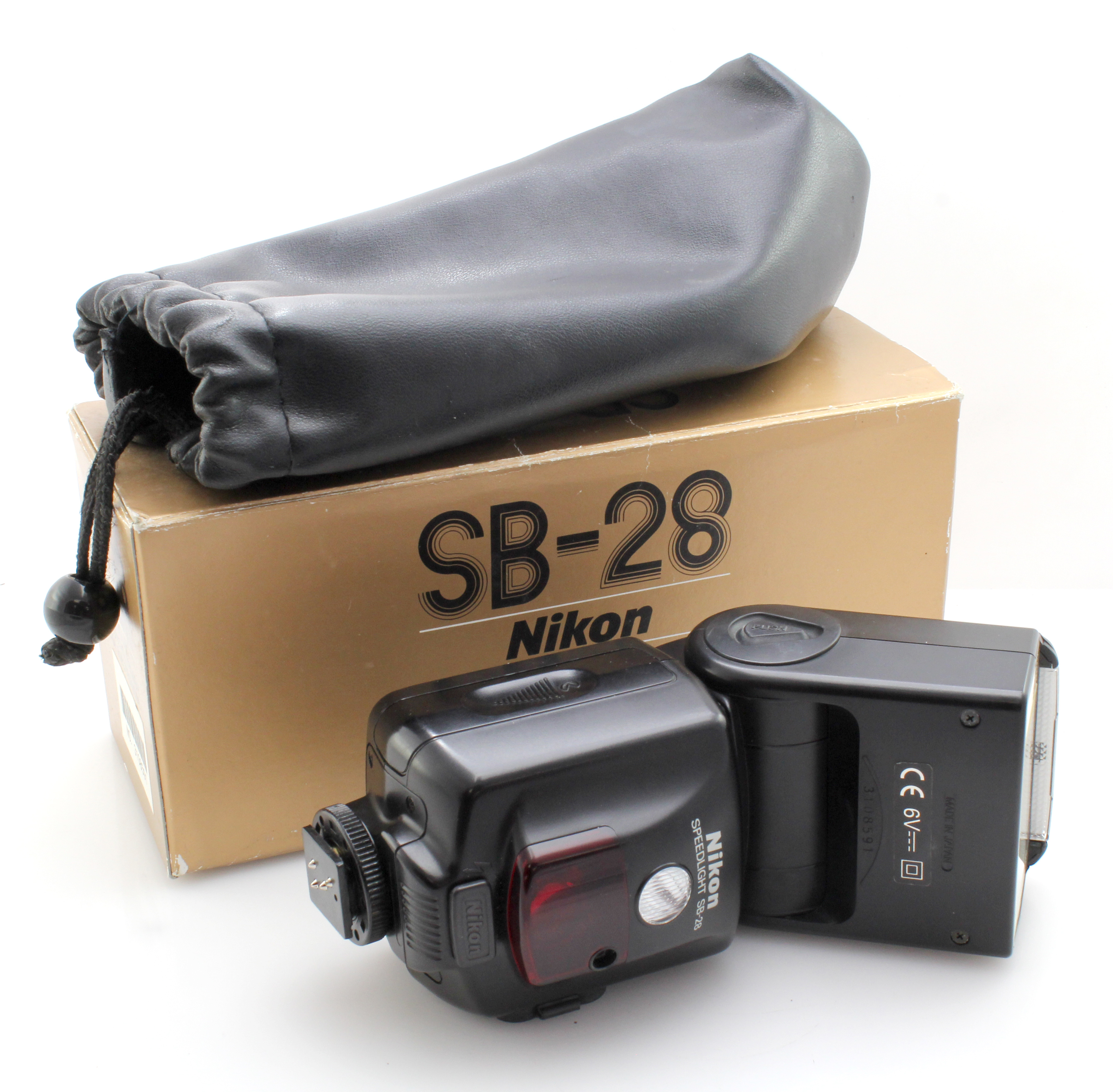 Nikon SB-28 Speedlight Flash Unit - Nikon 35mm SLR Cameras w/ Soft Pouch & Box