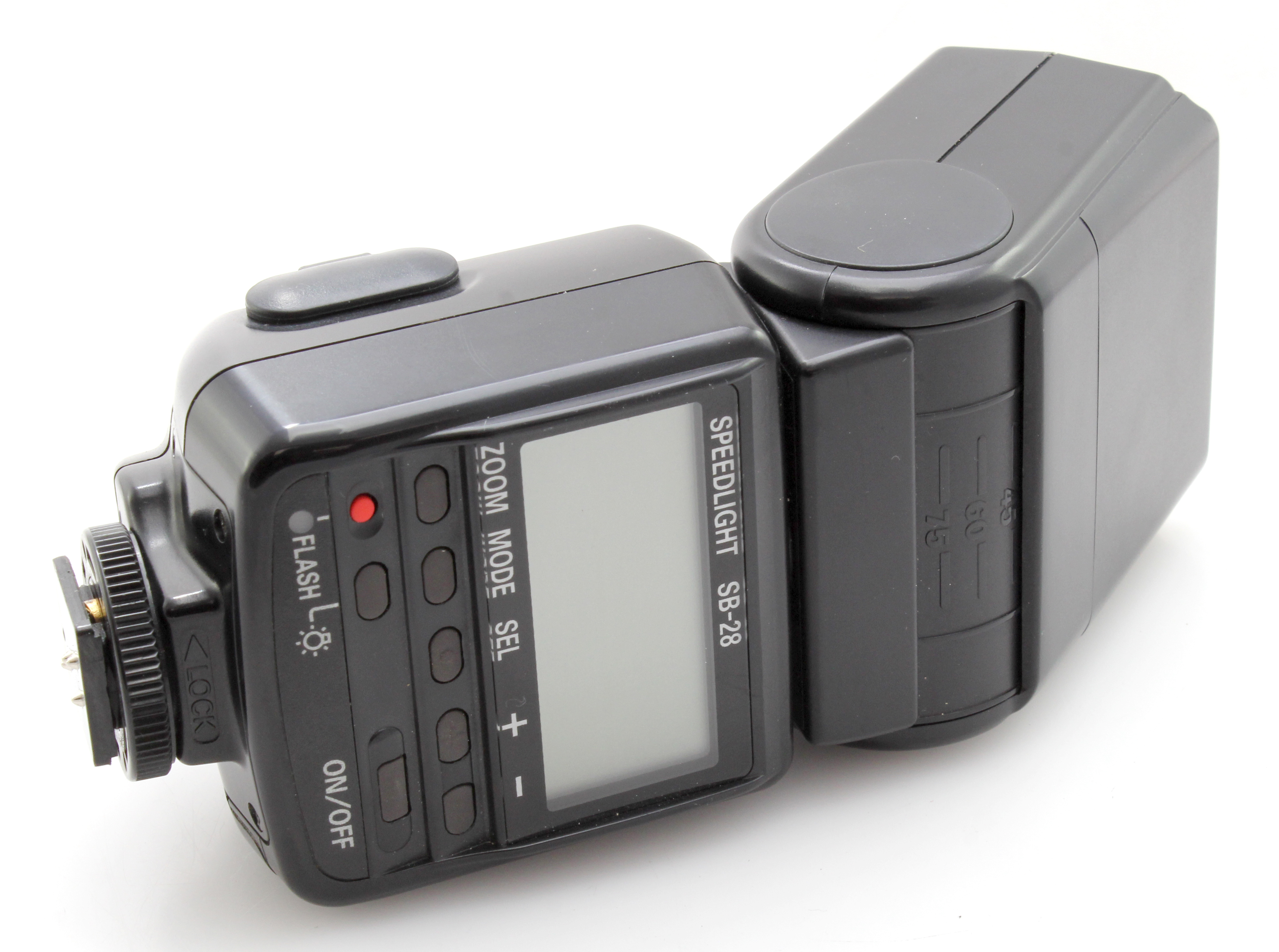 Nikon SB-28 Speedlight Flash Unit - Nikon 35mm SLR Cameras w/ Soft Pouch & Box - Image 4