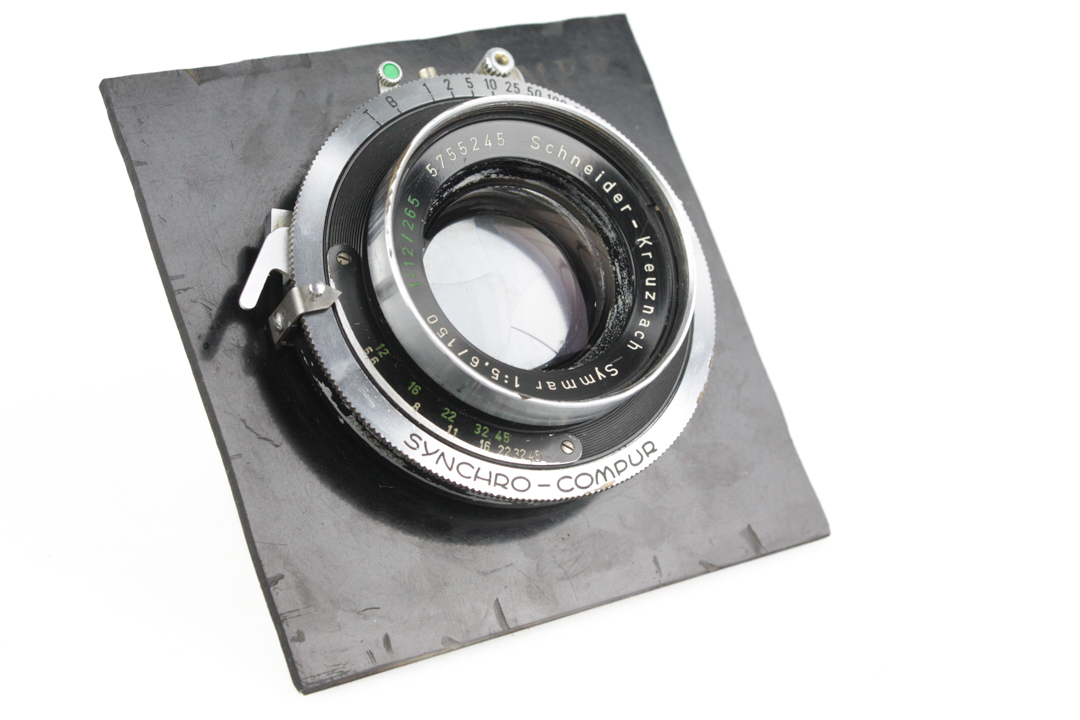 Schneider Symmar 150mm f/5.6 Lens for 5x4 Cameras in Compur Shutter w/ MPP Lens Board - Image 2