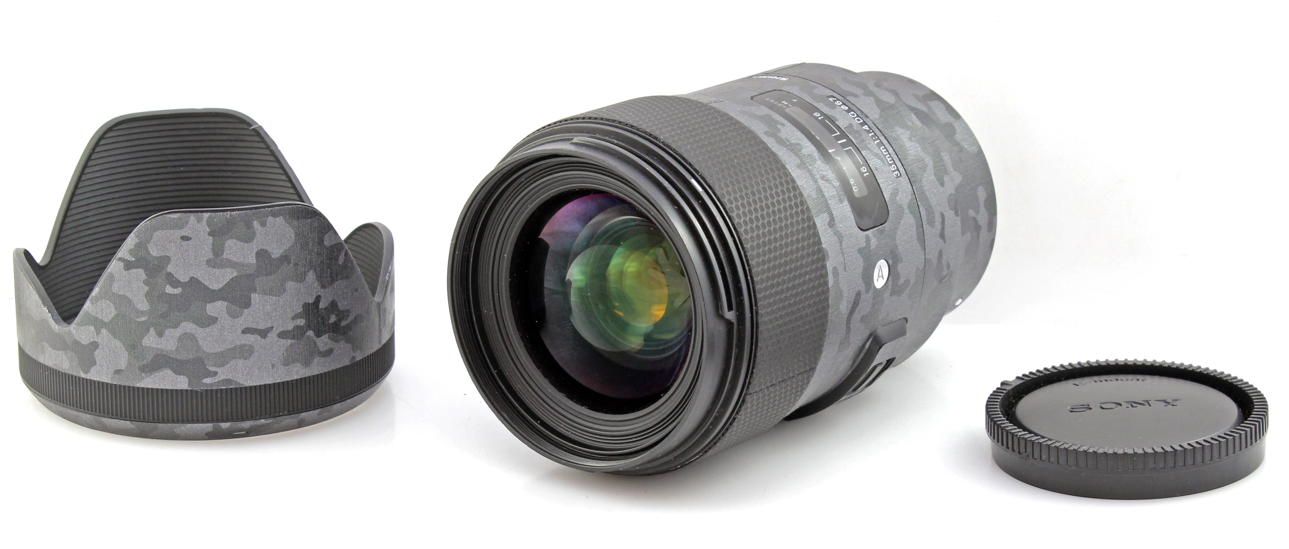 Sigma AF 35mm f/1.4 DG ART Prime Lens Camo finish 012 - Sony E Mount - Image 2