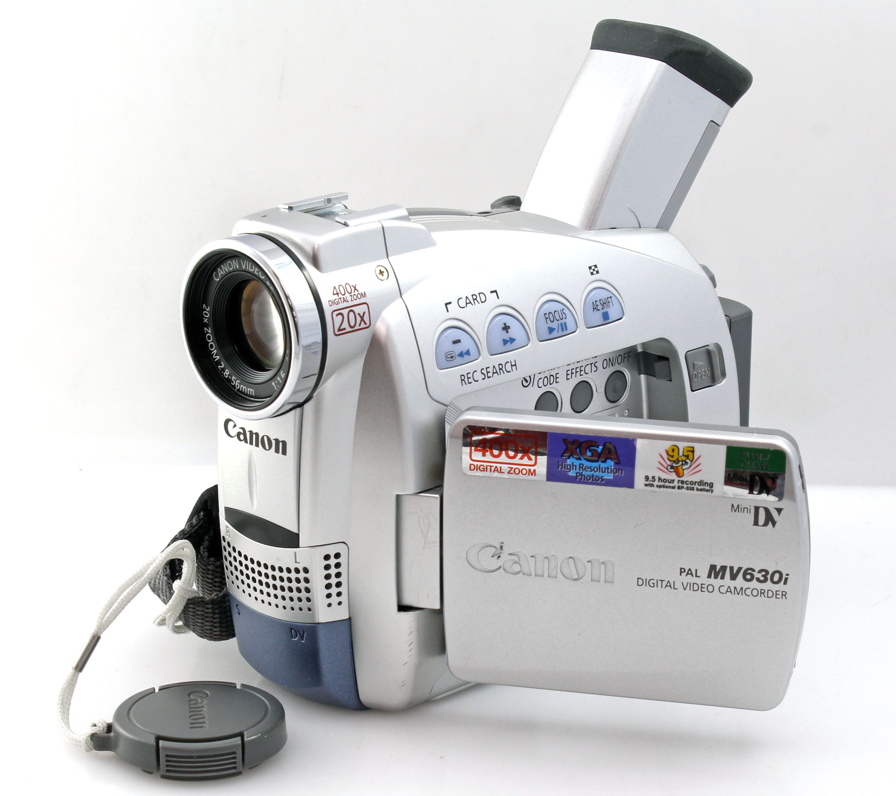 Canon MV630i Mini DV tape Format Handycam Movie Camcorder PAL