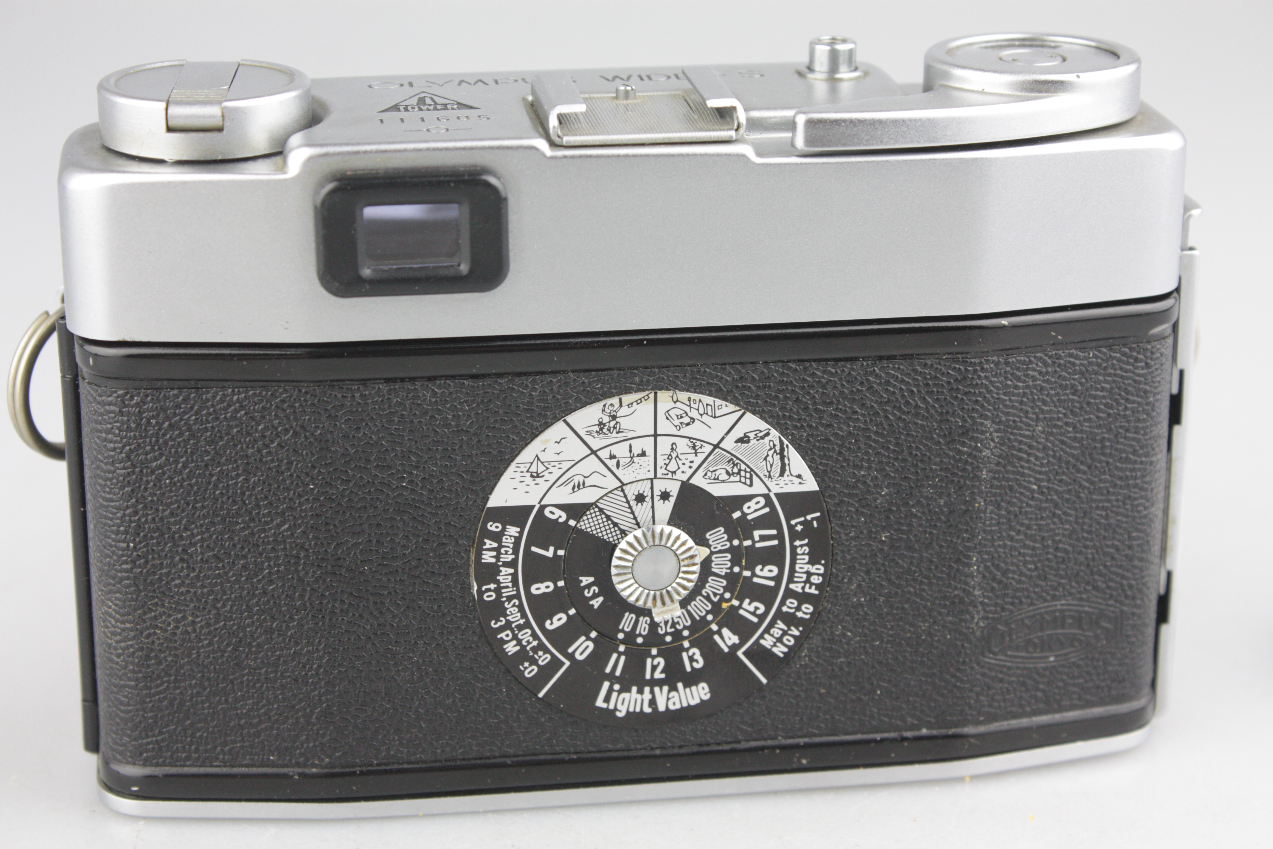 Serviced OLYMPUS WIDE-S 35mm Film Camera Zuiko-W 3.5cm F/2 Excellent Condition - Image 3