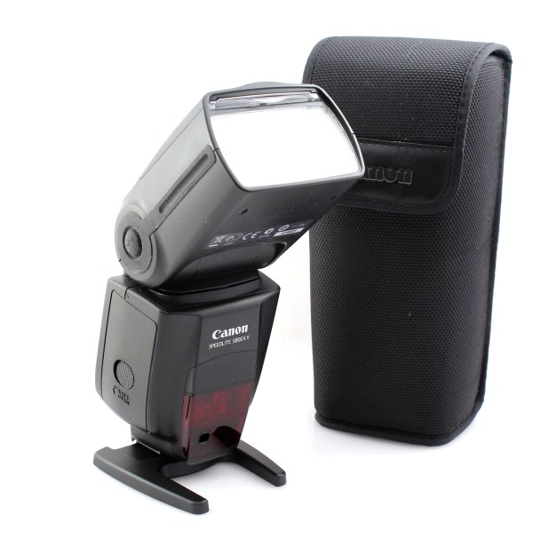 Canon Speedlite 580EX II - Flash for Canon Digital Cameras. With Case