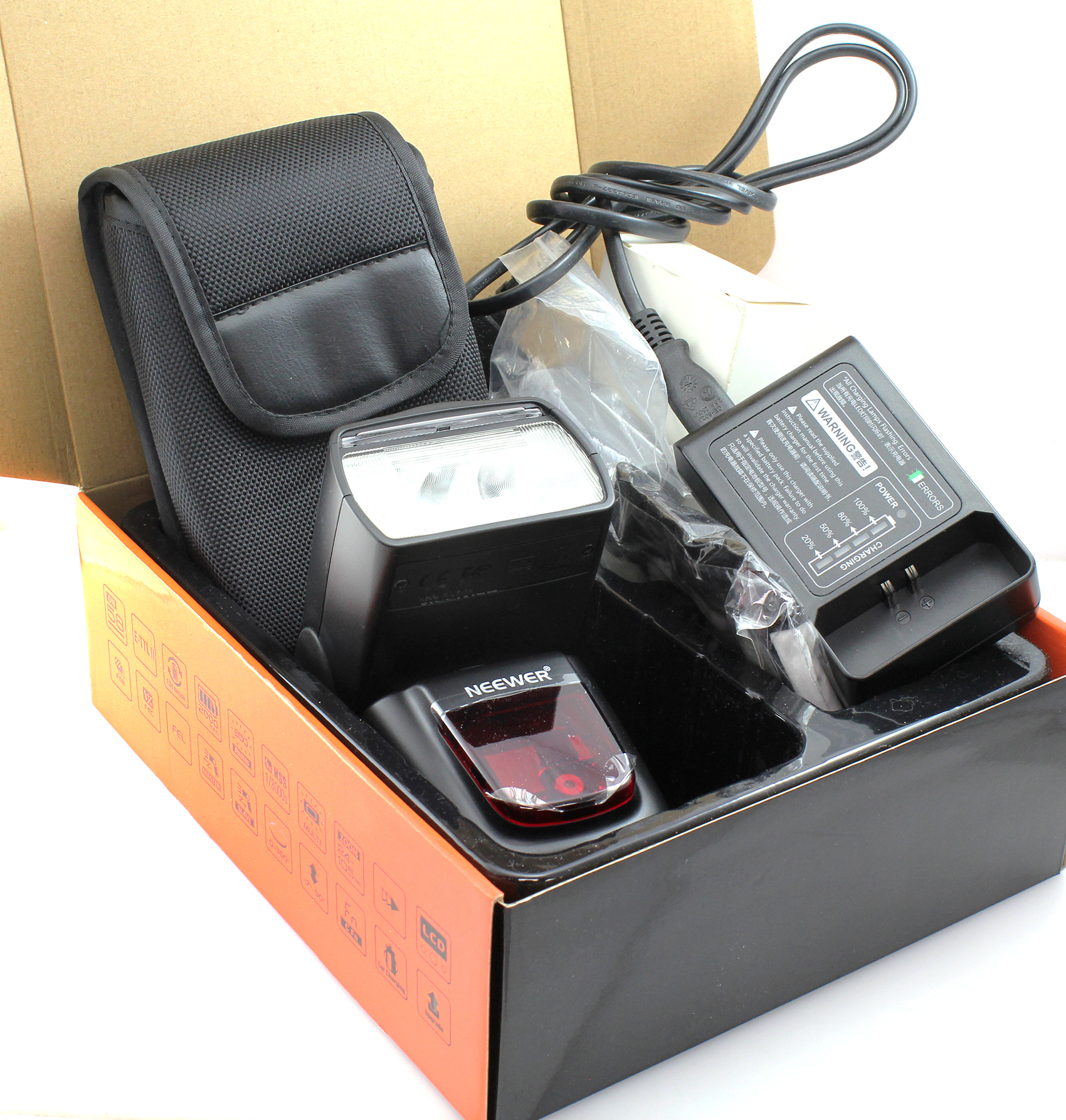 Neewer TT860 Speedlite for Canon - mint and boxed with extra accessories - Image 2