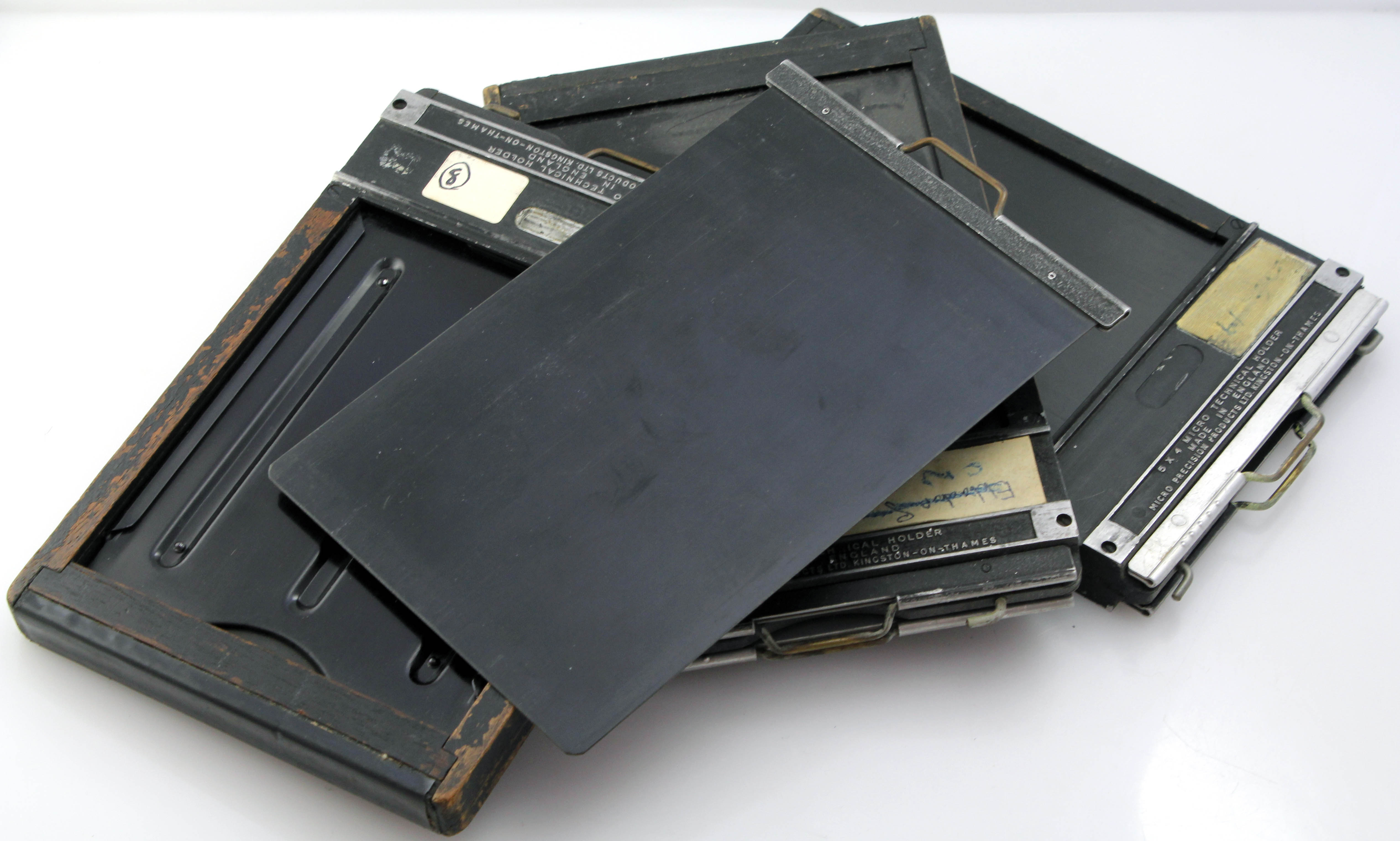 3x MPP 5x4 4x5 Large Format Cut Sheet Film Double Darkslides - Image 3