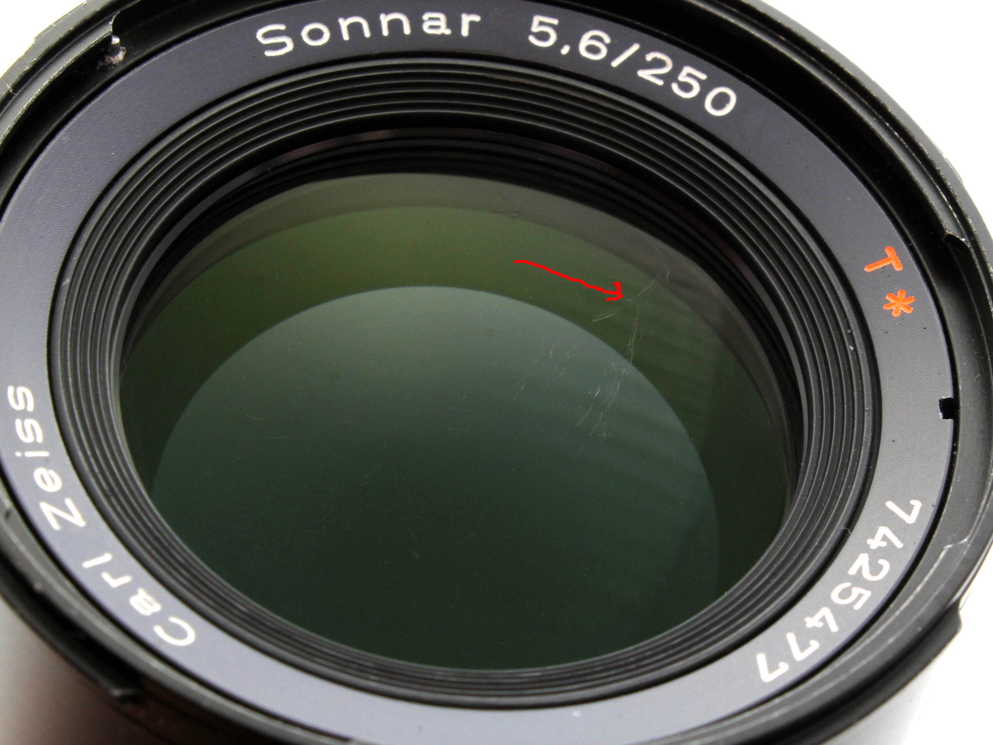 Hasselblad Carl Zeiss CF 250mm F5.6 Sonnar T* for 500cm 503cw etc V System (see description) - Image 2