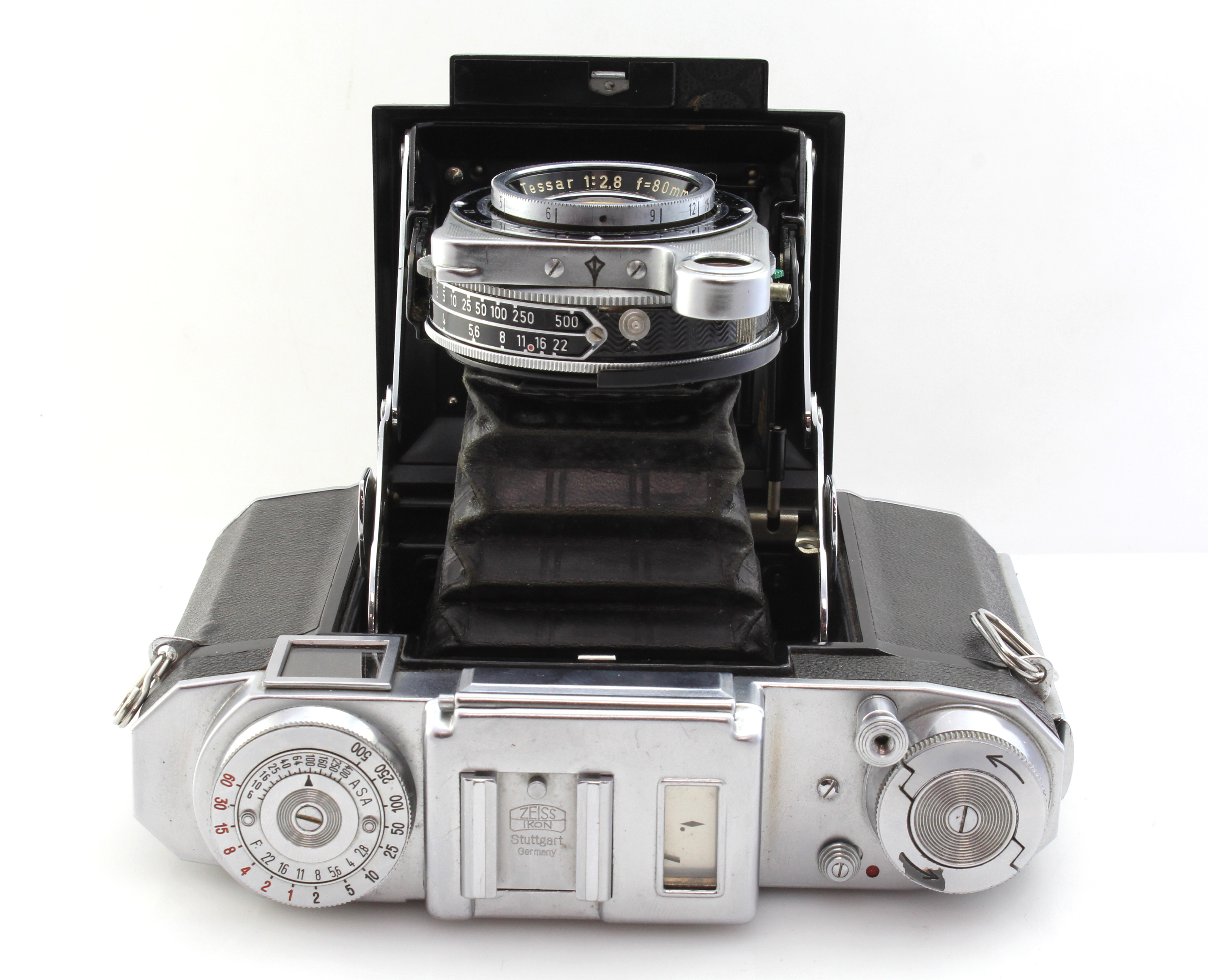 Zeiss Ikon Super Ikonta 533/16 120 6×6 Camera. Zeiss 80mm F2.8 T