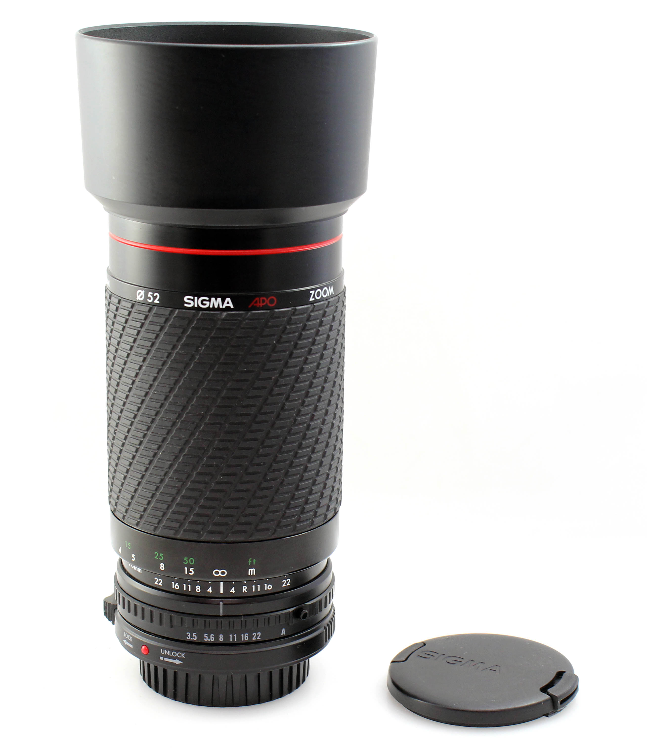Sigma APO 70-210mm f3.5-4.5 Zoom Lens - FD Mount for A1 F1n AE1 AV1 AT1 T50 T60 T70 T90 - Image 2