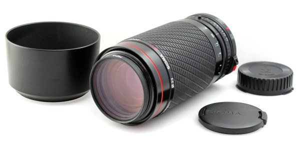 Sigma APO 70-210mm f3.5-4.5 Zoom Lens - FD Mount for A1 F1n AE1 AV1 AT1 T50 T60 T70 T90