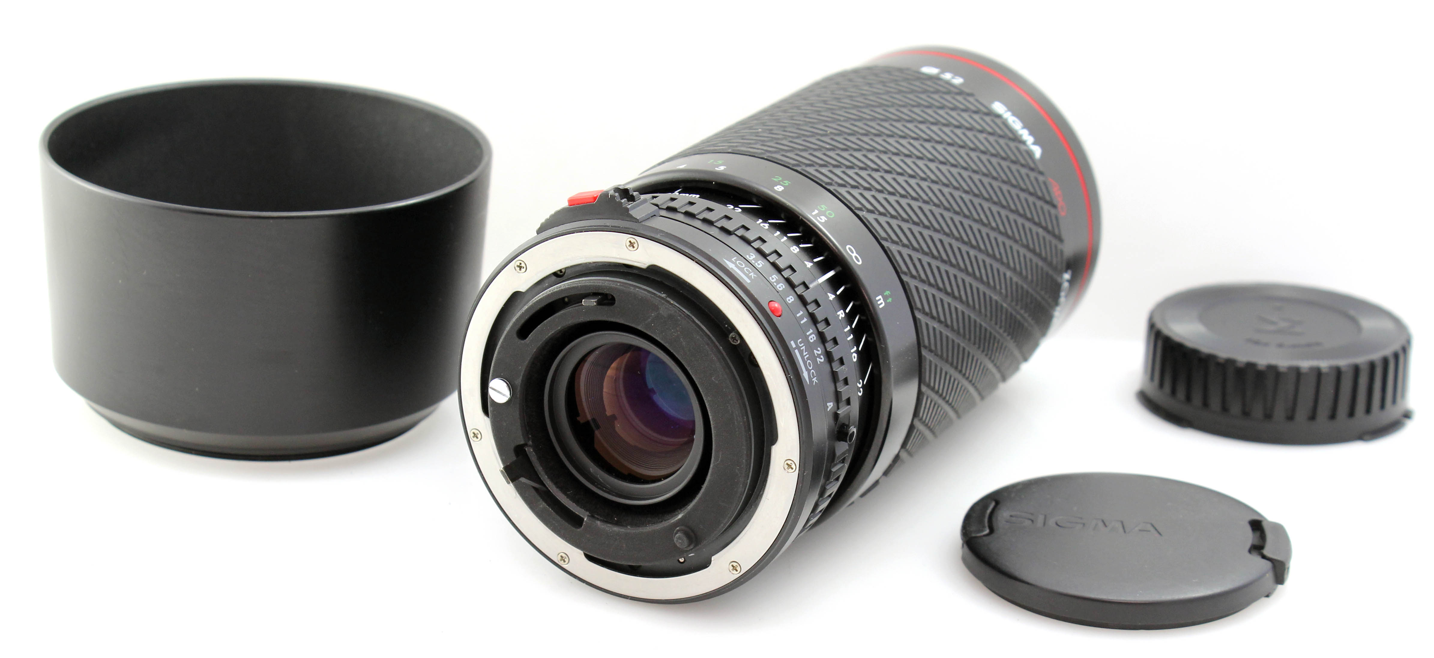 Sigma APO 70-210mm f3.5-4.5 Zoom Lens - FD Mount for A1 F1n AE1 AV1 AT1 T50 T60 T70 T90 - Image 5