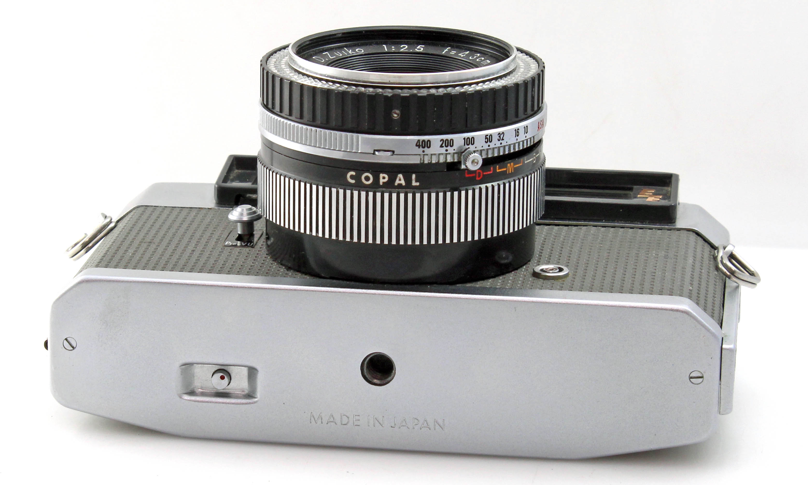 Olympus Auto-Eye II EE 35mm Film Range Finder Camera, w/ Zuiko 4.3