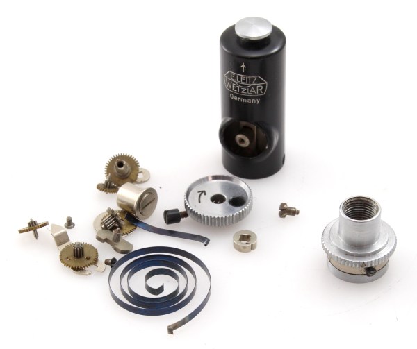 Leica Black APDOO Self Timer for Leica Screw Mount Cameras - Parts only - Not working