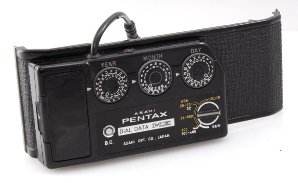 Asahi Pentax Dial Data ME Film Back - Good Conditon