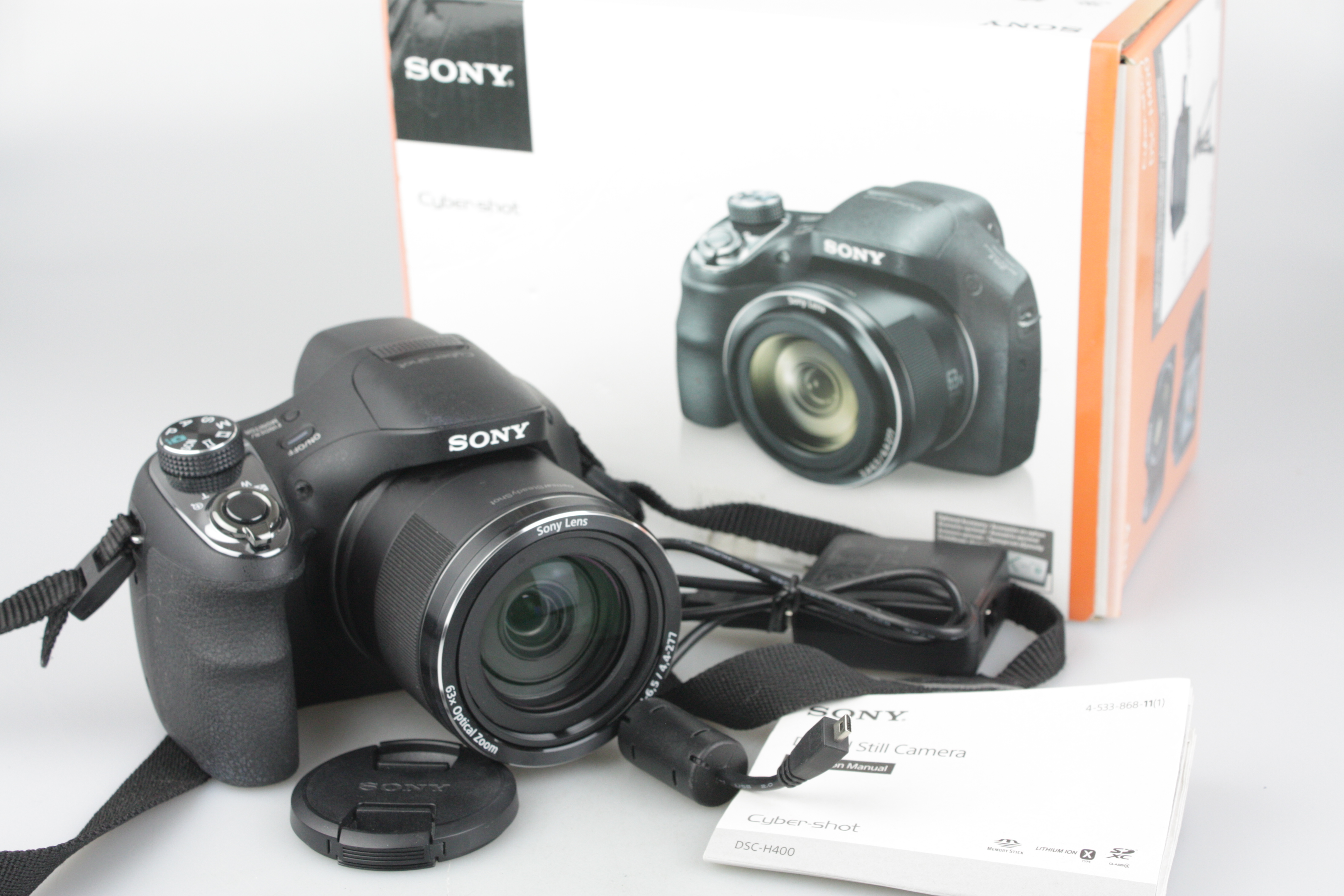 63x Zoom Canon Dsc H400 Sony Cyber-shot DSC-H400 Digital Camera