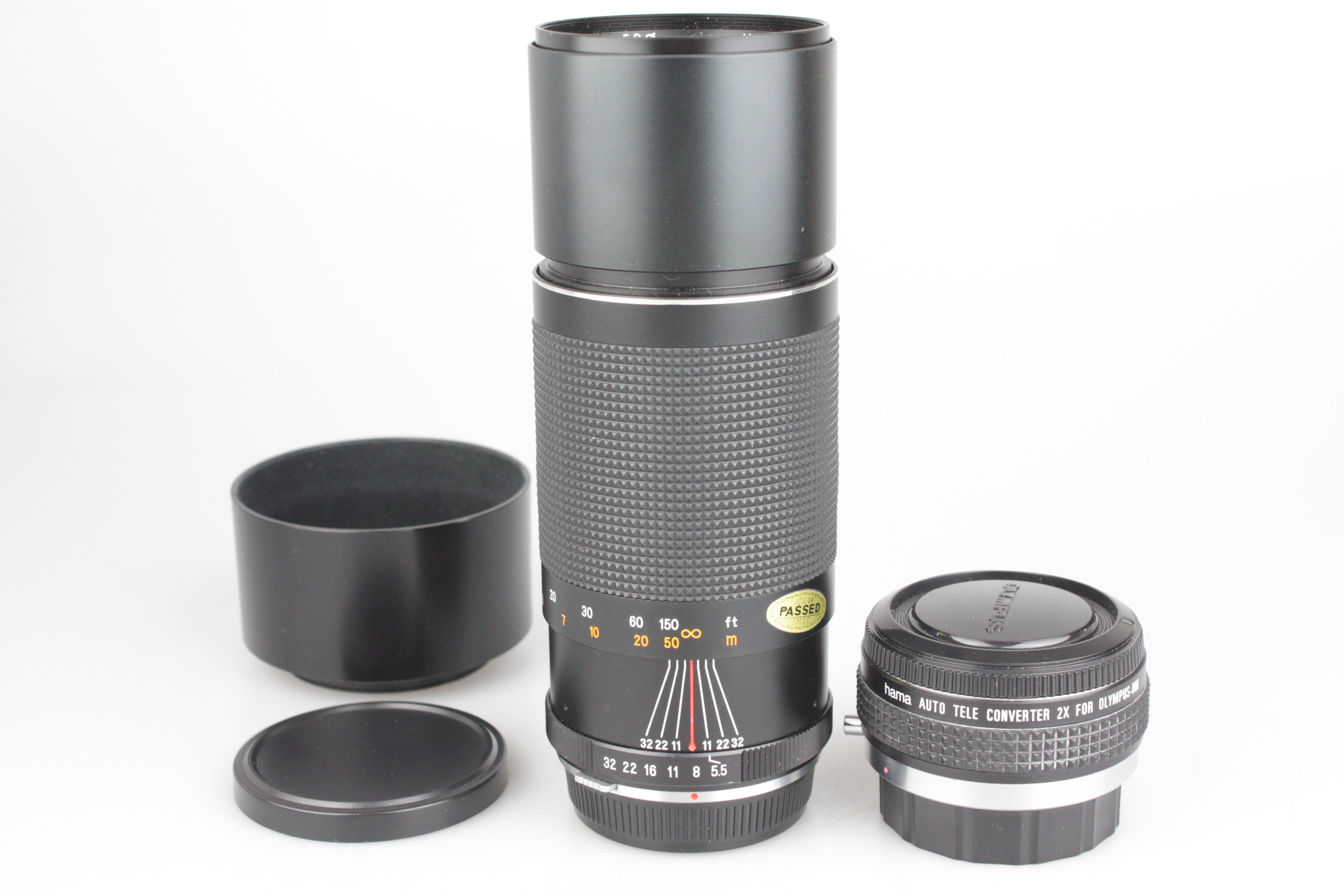 Optomax Olympus OM Mount 300mm f/5.6 600mm (Optomax) lens +2x Converter – The ...
