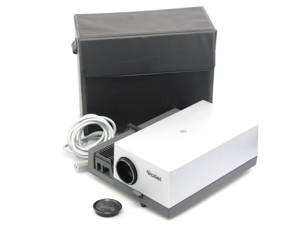 Rollei P35 35mm Slide Projector, 85mm f/2.8 Projar Lens & Case