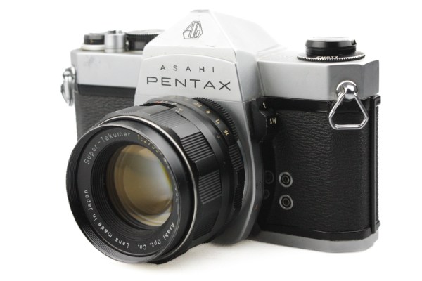 Pentax Spotmatic SP500 SLR Film Camera + SMC Takumar 55mm f/1.8 Standard Prime Lens