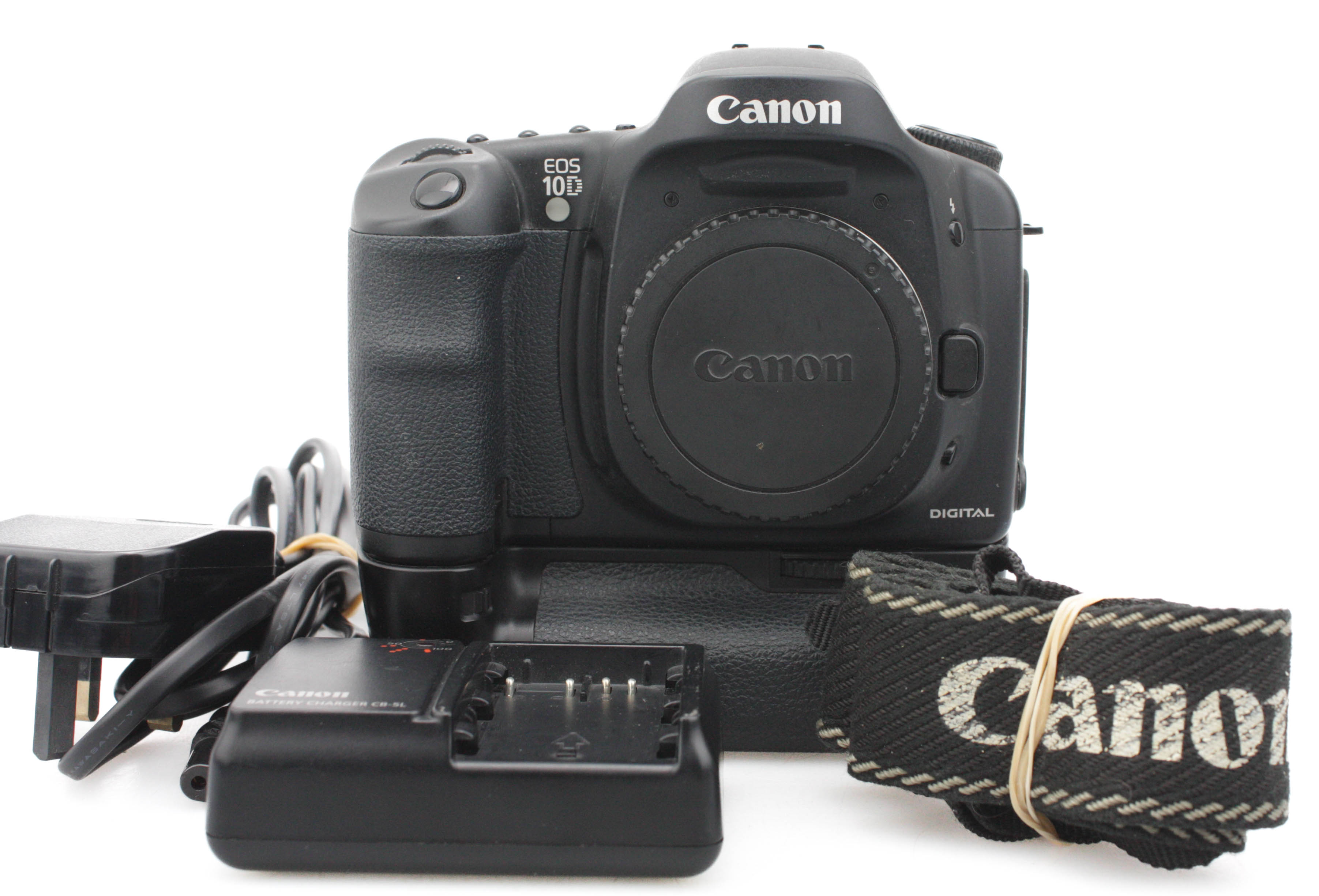 Canon EOS 10D - 6.5MP APS-C Digital SLR Camera Body + BG-ED3 Grip