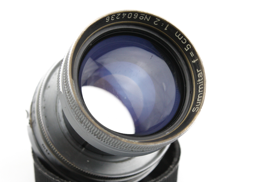 Leica 5cm 50mm f2 Summitar LTM - 39mm Screw Mount Rangefinder Lens (10 Blade) - Image 2