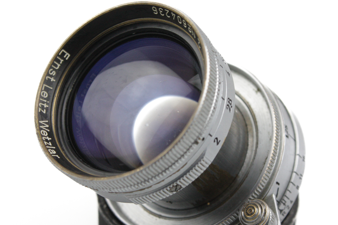 Leica 5cm 50mm f2 Summitar LTM - 39mm Screw Mount Rangefinder Lens (10 Blade)